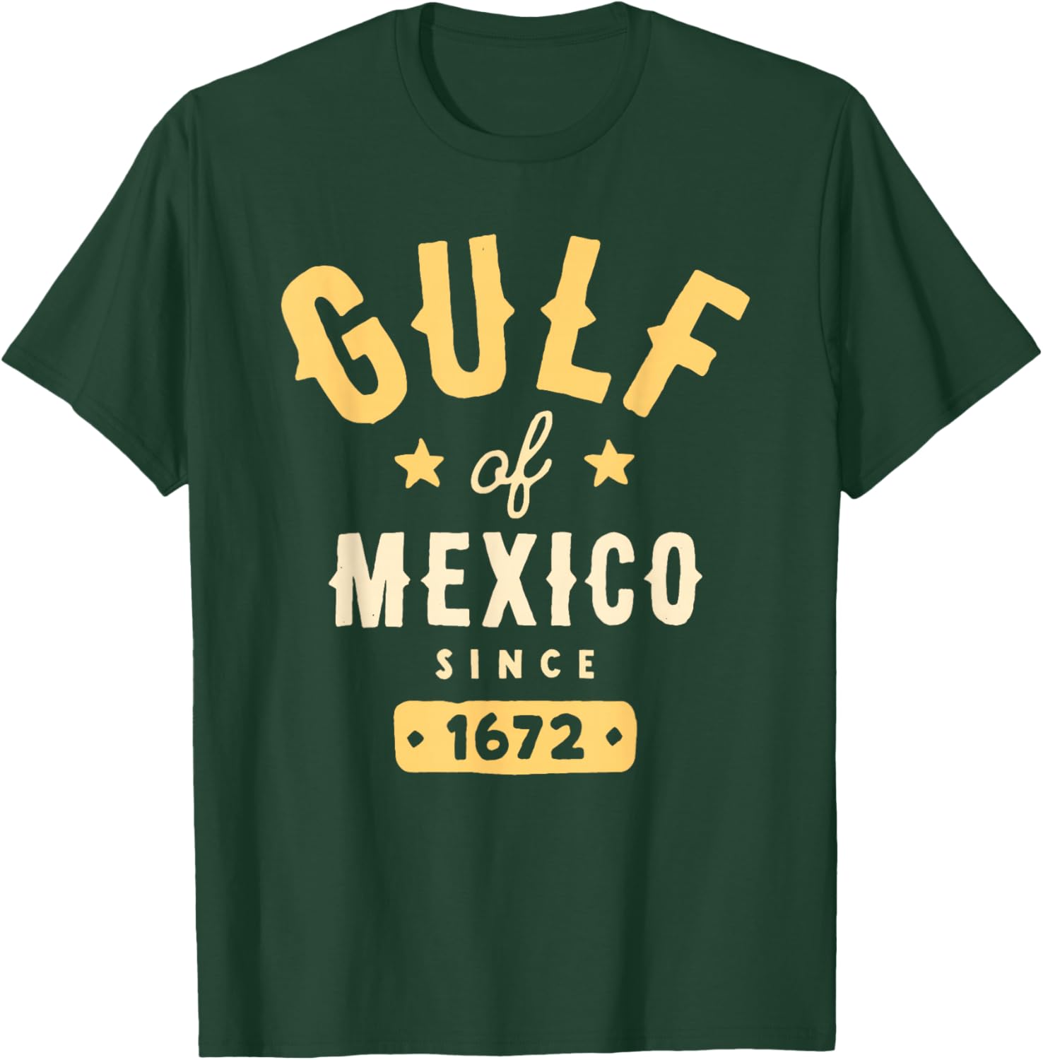 Gulf of Mexico Since 1672 T-Shirt – Vintage Style for Beach Lovers - 8