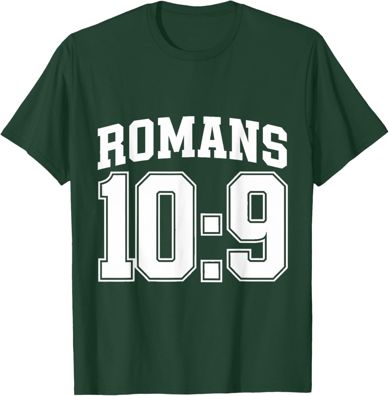 Romans 10:9 Christian Sports Jersey Motivational T-Shirt for All Fans - 22