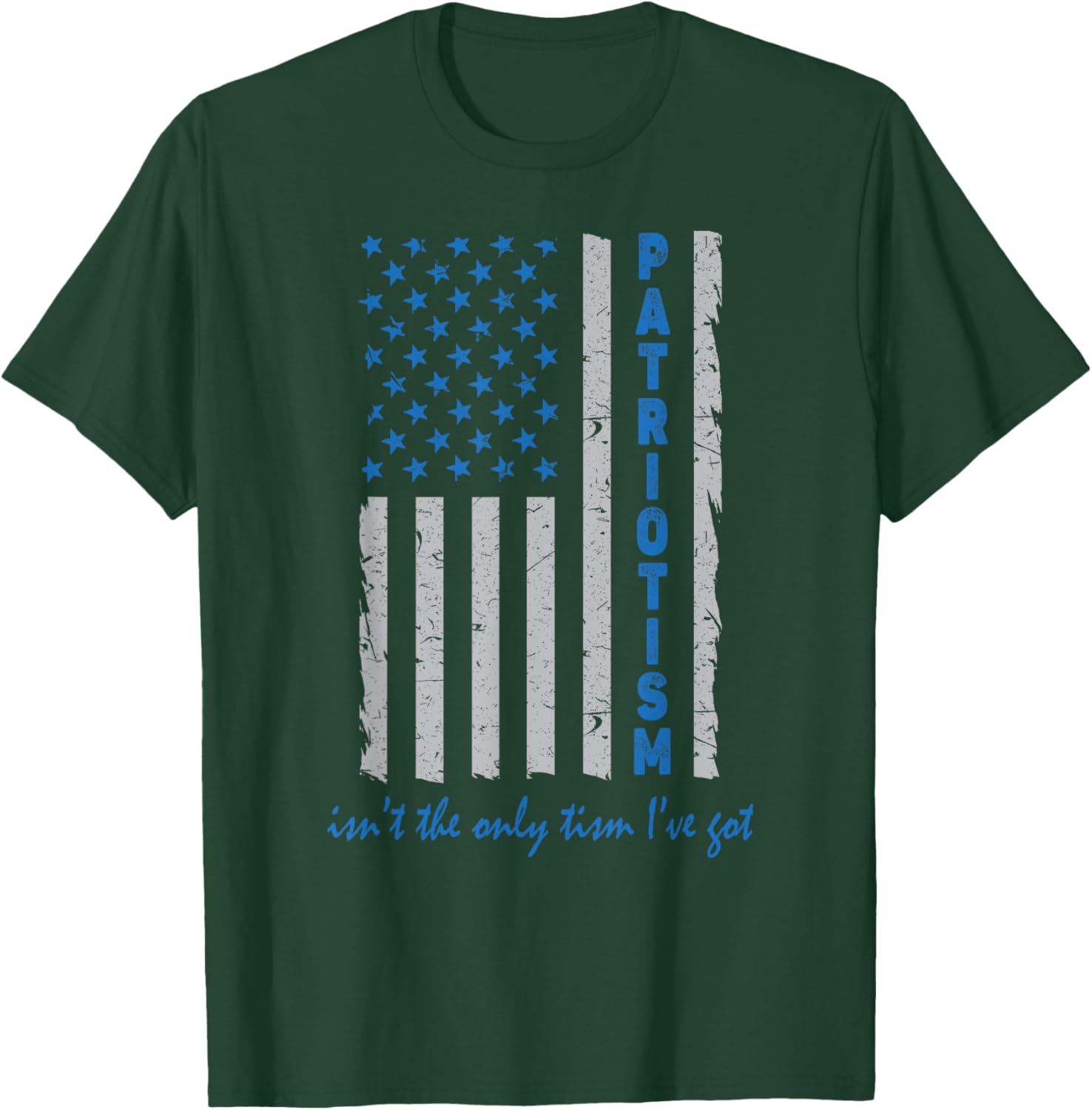 American Flag Autism T-Shirt for Proud Patriots - Unique and Fun Design - 9