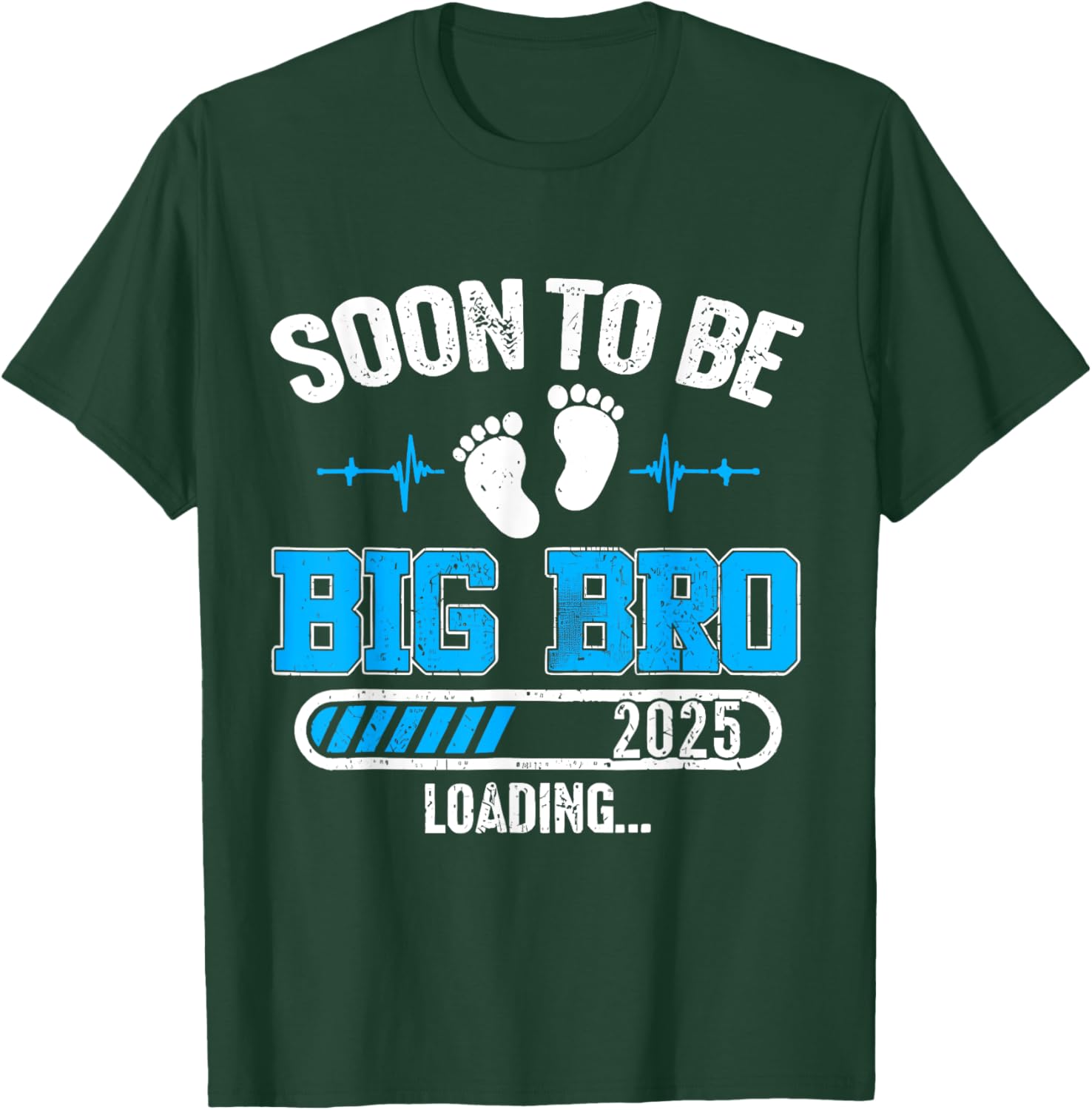Soon To Be Big Brother 2025 Loading Pregnancy Announcement T-Shirt - 22