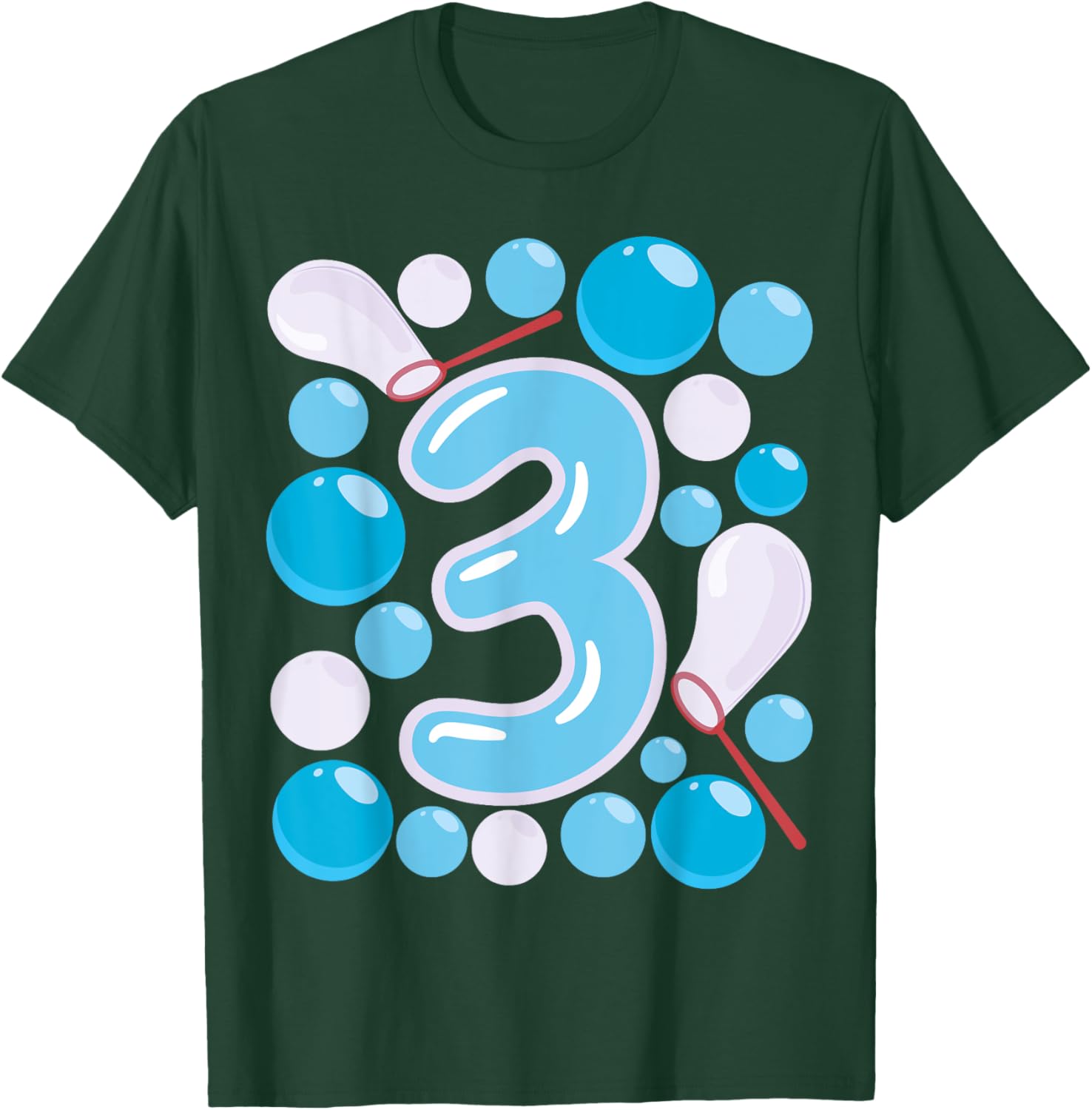 Adorable 3rd Bubble Birthday T-Shirt for Boys - Perfect Party Wear! - 12