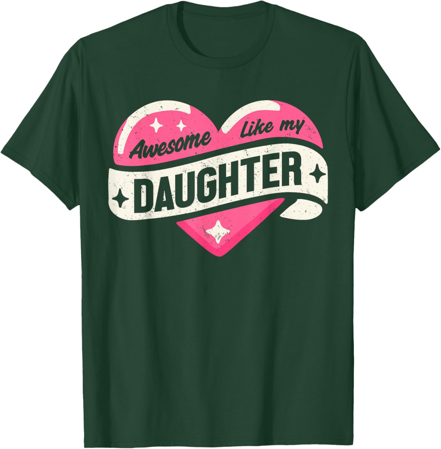 Funny Father's Day T-Shirt Awesome Like My Daughter Gifts for Dad - 9