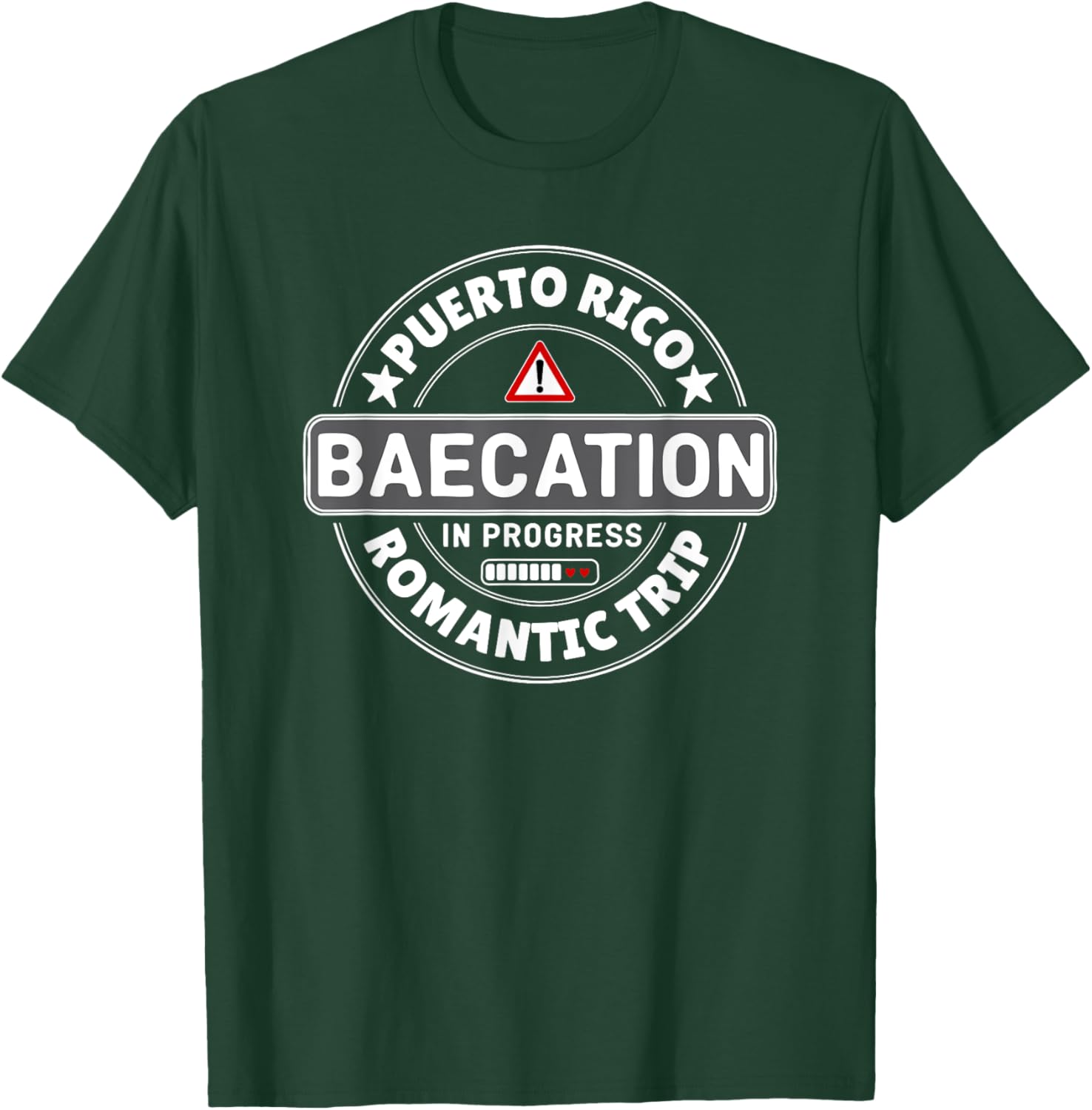 Couples Matching 1st Puerto Rico Baecation Romantic Travel T-Shirt - 12