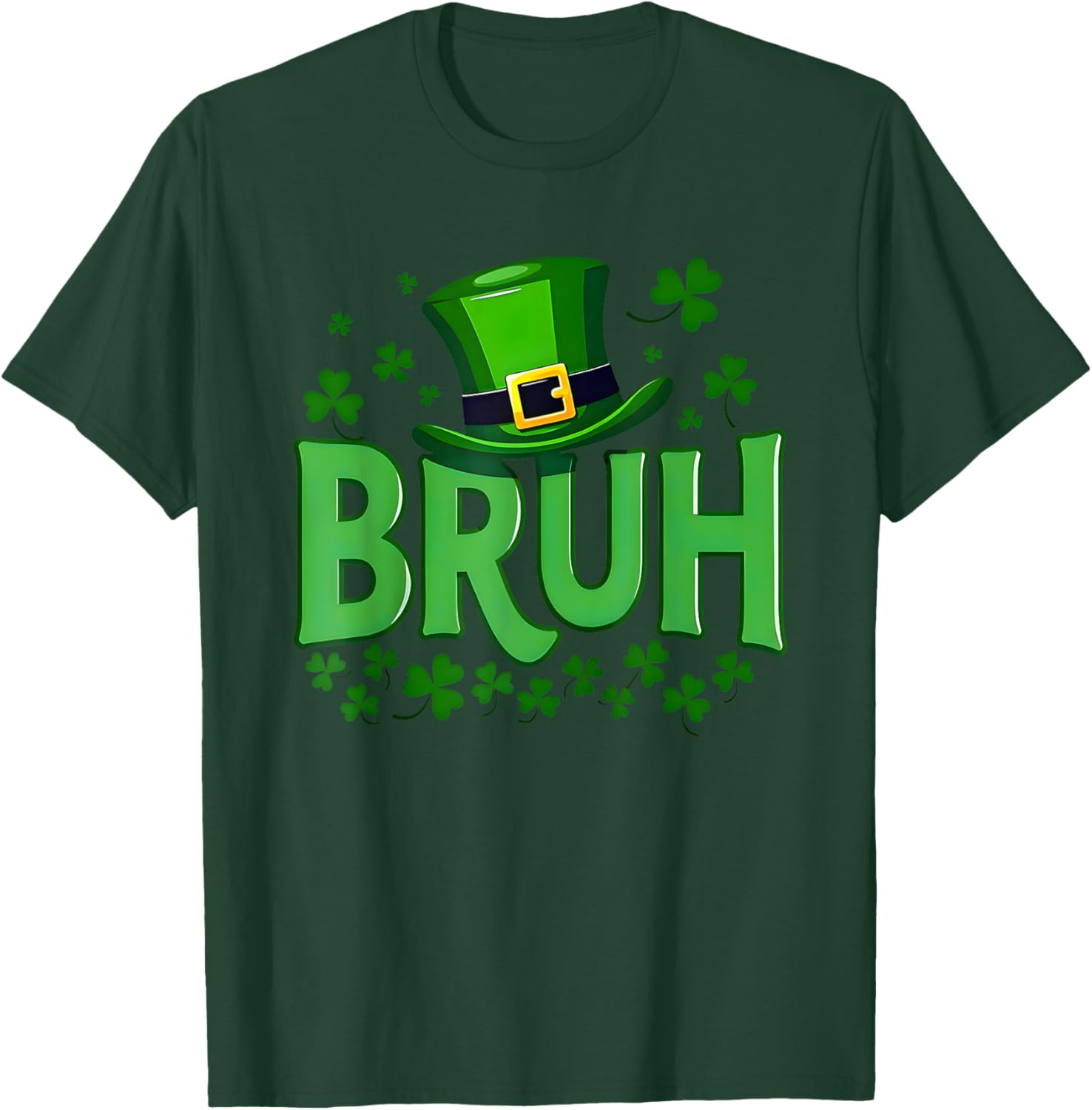 Cool Bruh Dabbing Shamrock T-Shirt for St Patricks Day Teens and Kids - 6