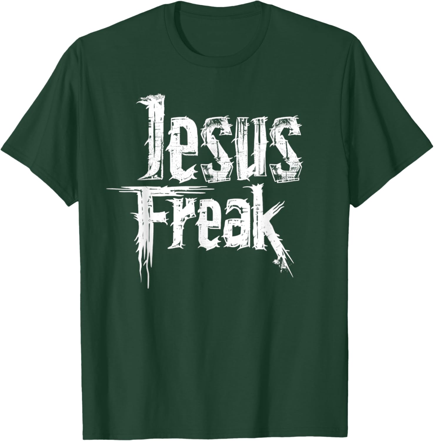 Vintage Jesus Freak Grunge Style T-Shirt for Christian Fashion Lovers - 13