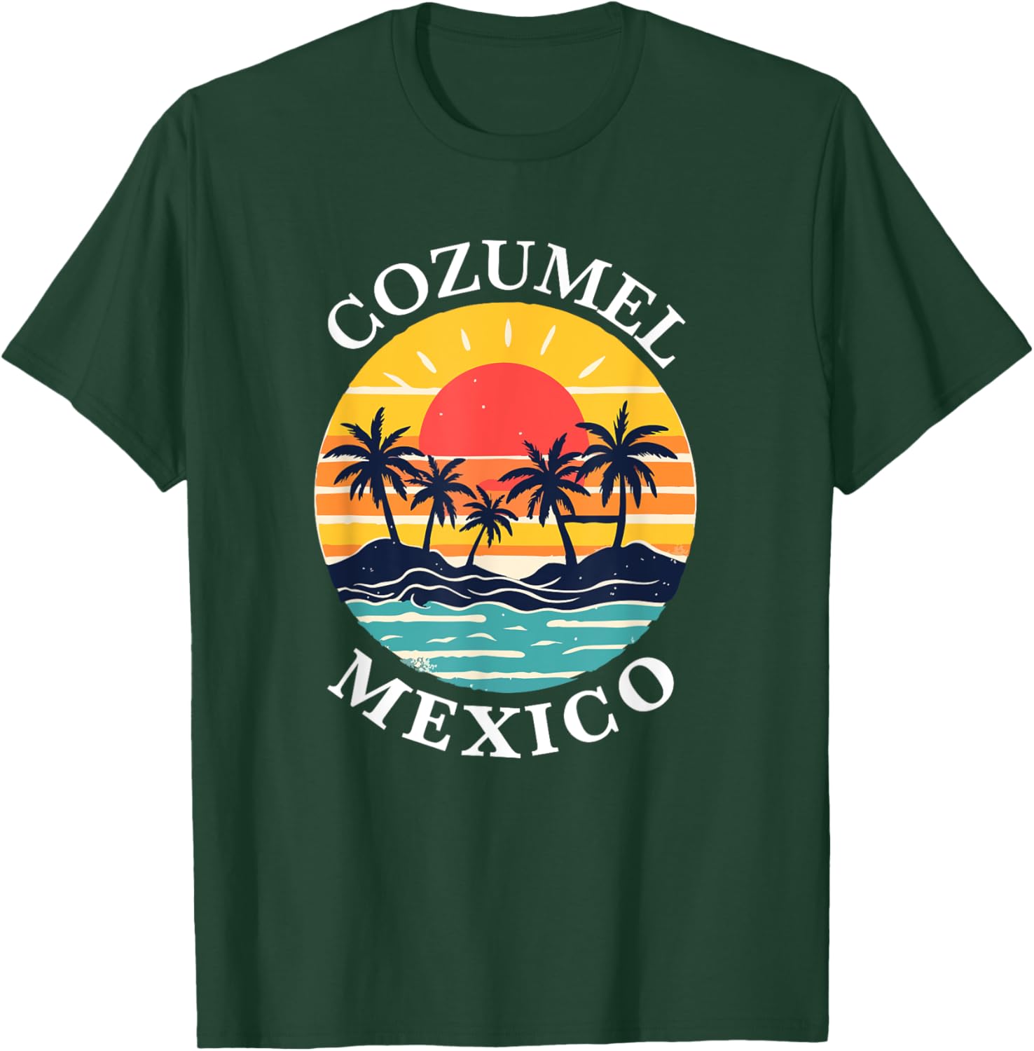 Cozumel Mexico Souvenir T-Shirt for Men and Women Travel Reminders - 2