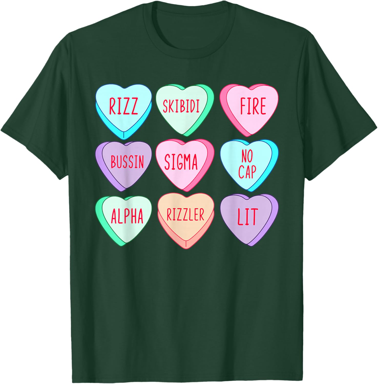 Funny Skibidi Valentine's Day Rizz T-Shirt for Lovable Couples - 22