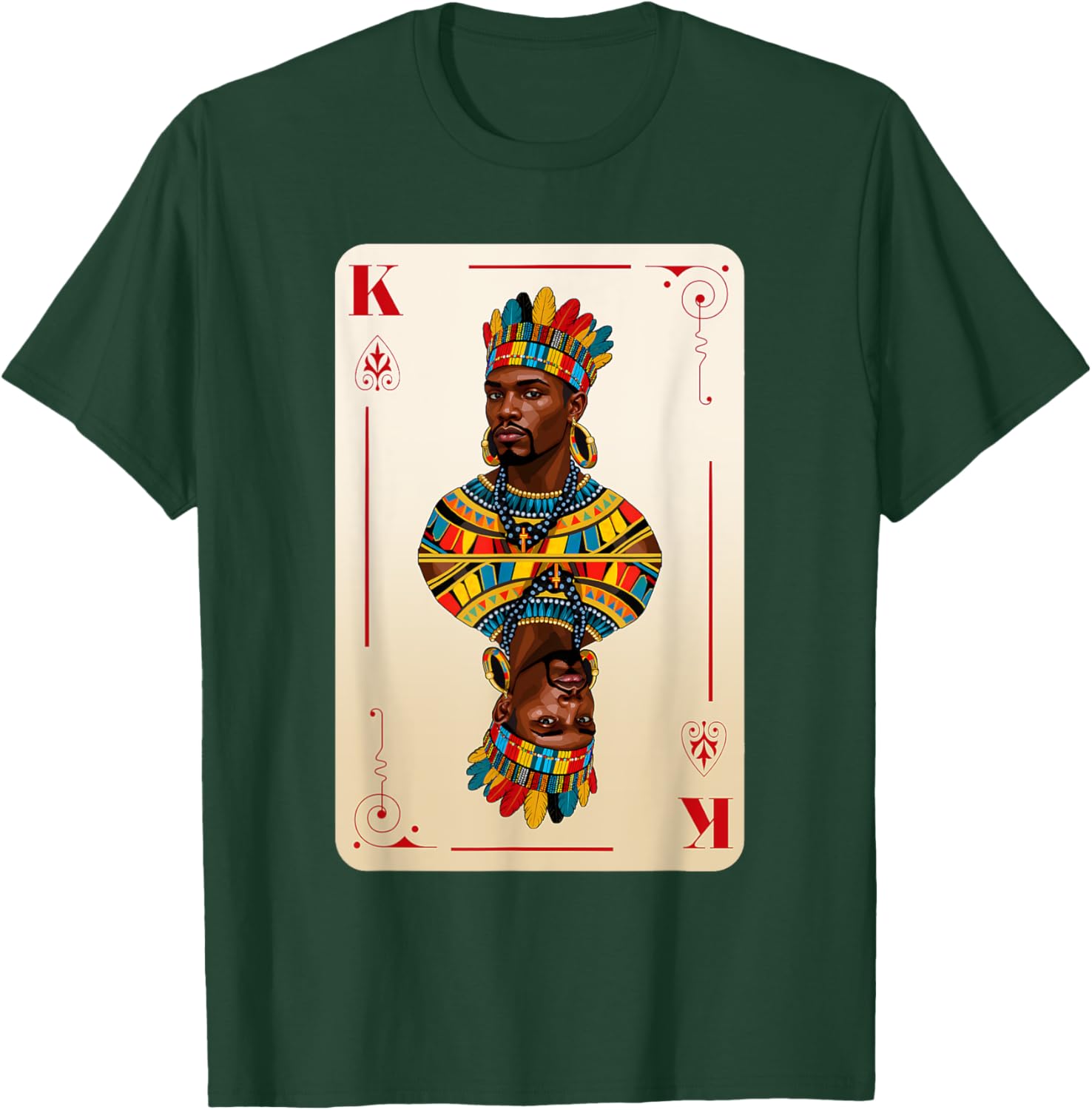 African King Black Pride BHM Couples T-Shirt for Men - Matching Style - 21