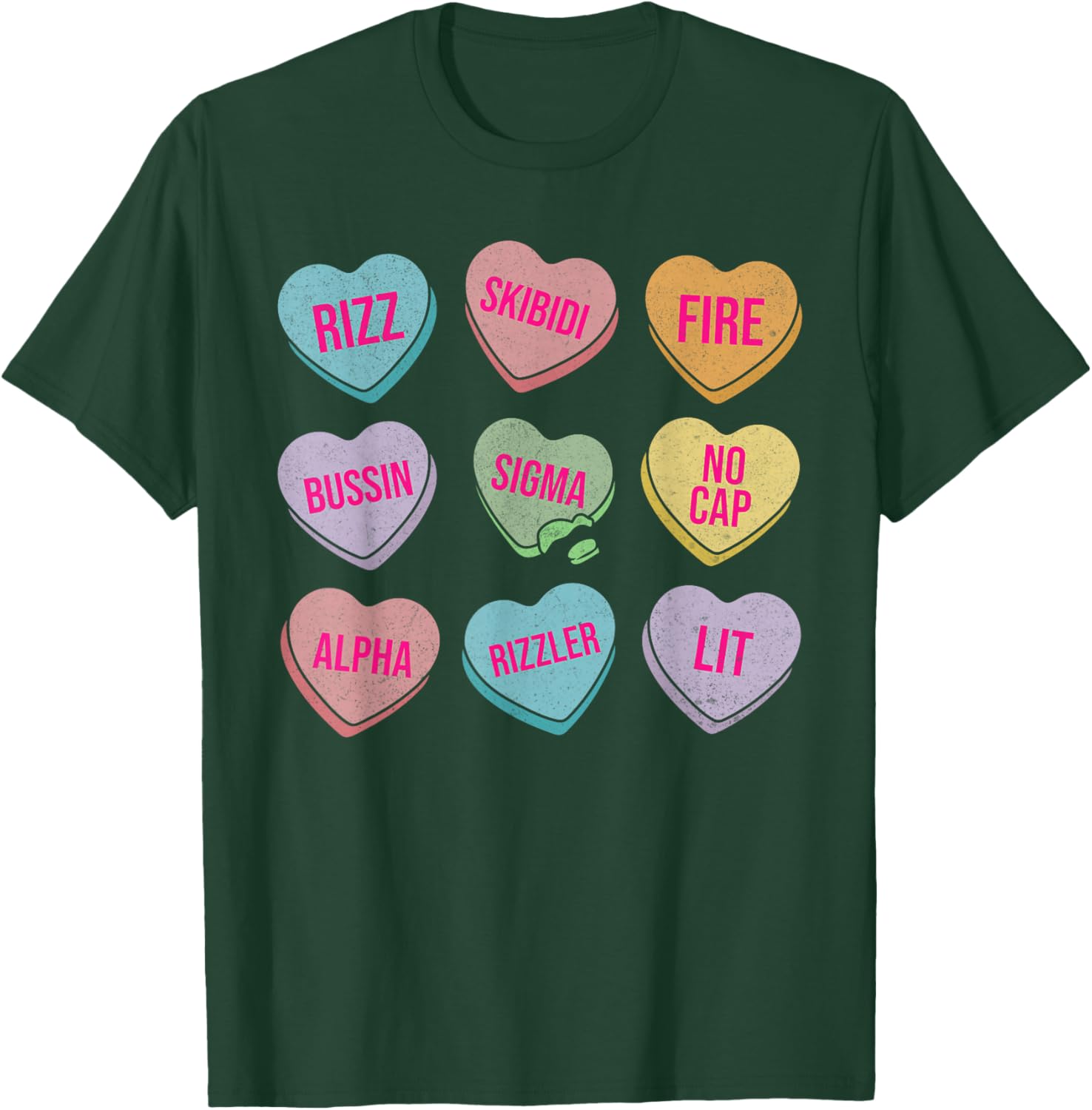 Skibidi Funny Valentine's Day Rizz Toddler T-Shirt for Boys - 3