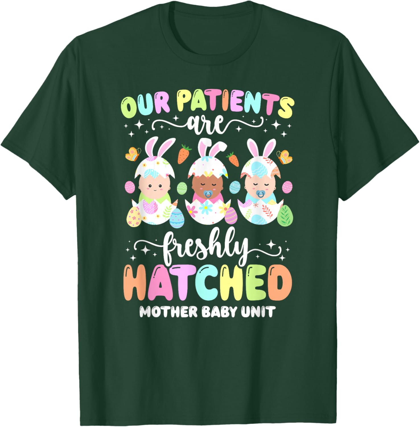 Adorable Bunny Nurse Easter T-Shirt for Mother and Baby, Perfect Gift - 5