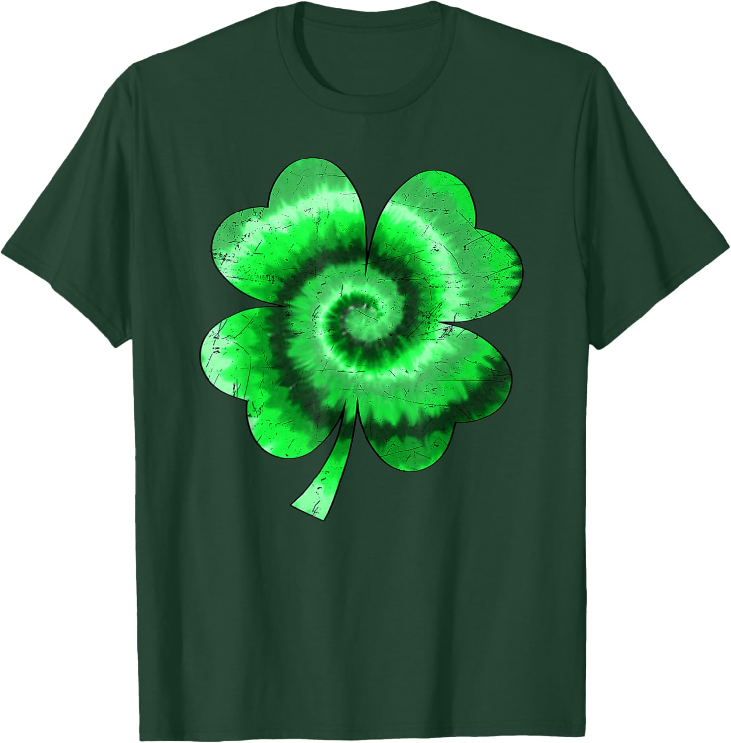 Tie Dye Shamrock T-Shirt for St Patrick's Day - Fun for All Ages - 22