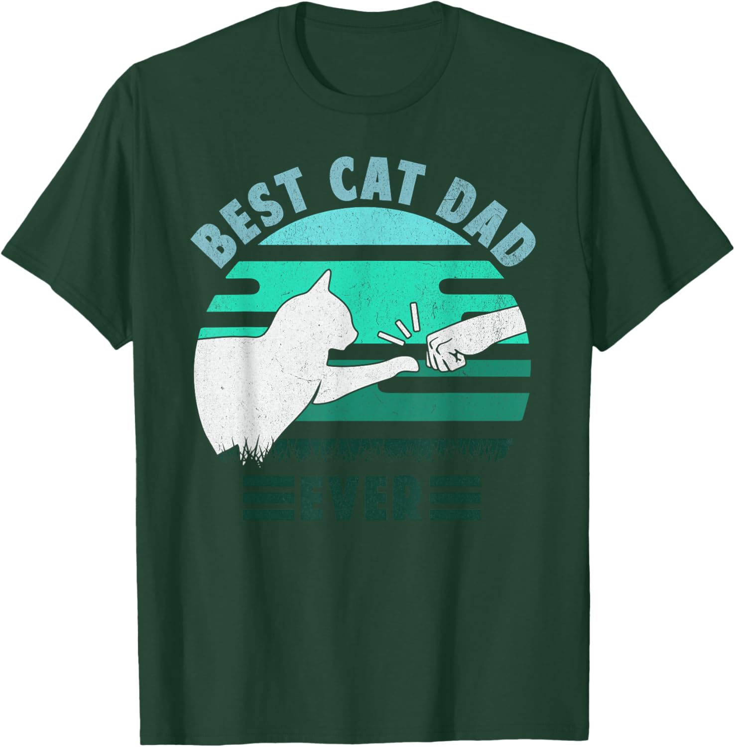 Best Cat Dad Ever Father's Day T-Shirt for Proud Cat Daddies - 3