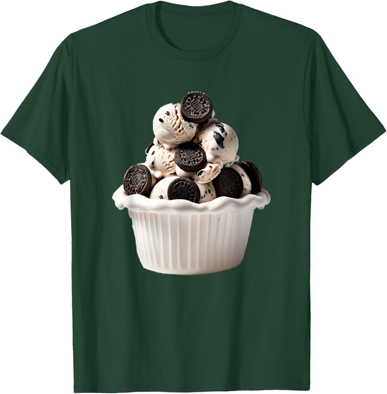 Cookies and Cream Ice Cream T-Shirt for Ice Cream Lovers and Fun Gifts - 26
