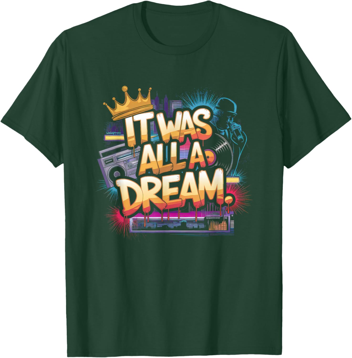 90s Hip Hop Dream T-Shirt for Men and Women Retro Rap Style Fashion - 25