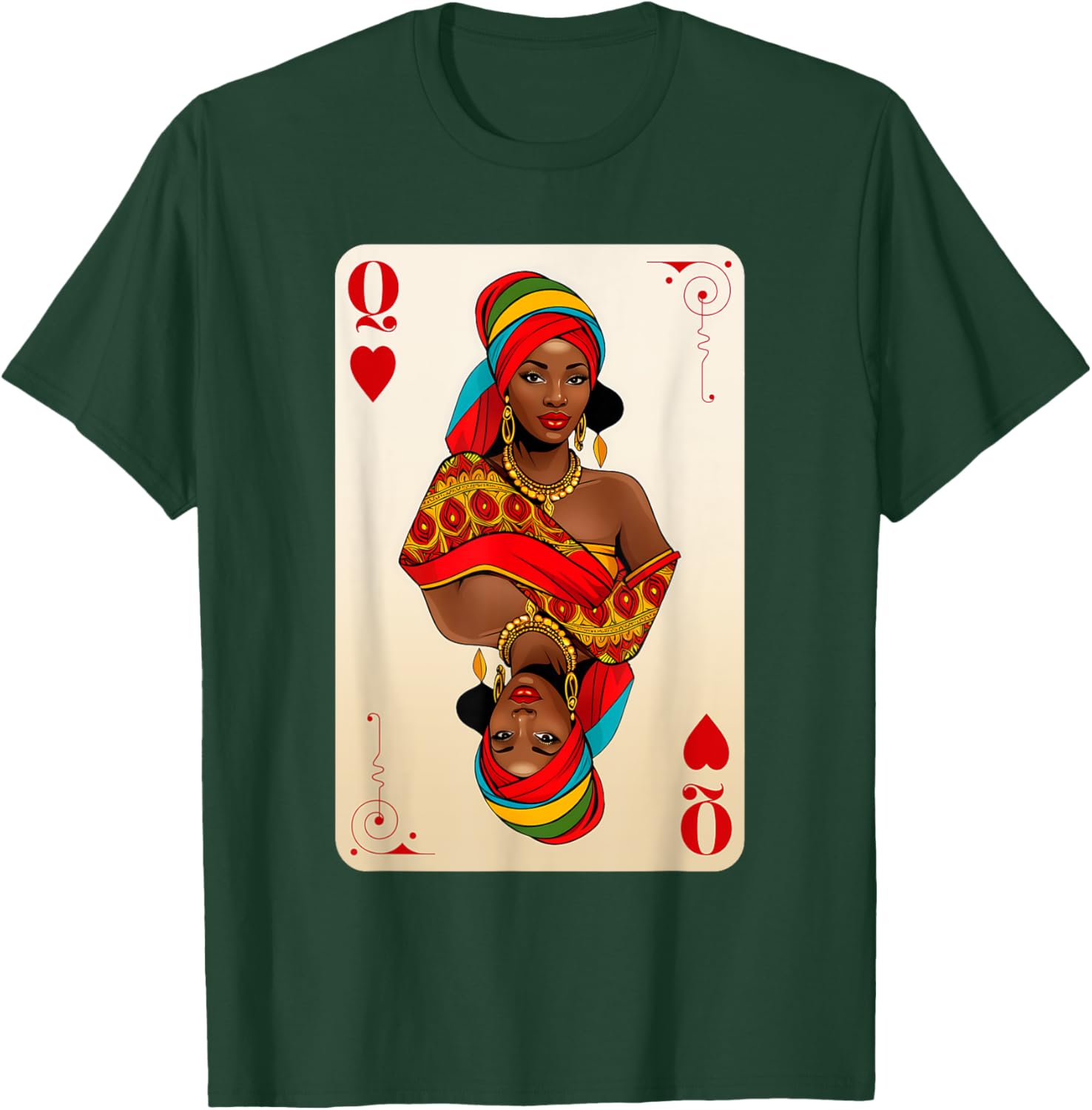 African Queen Black Pride T-Shirt for Couples – Celebrate BHM Together - 27