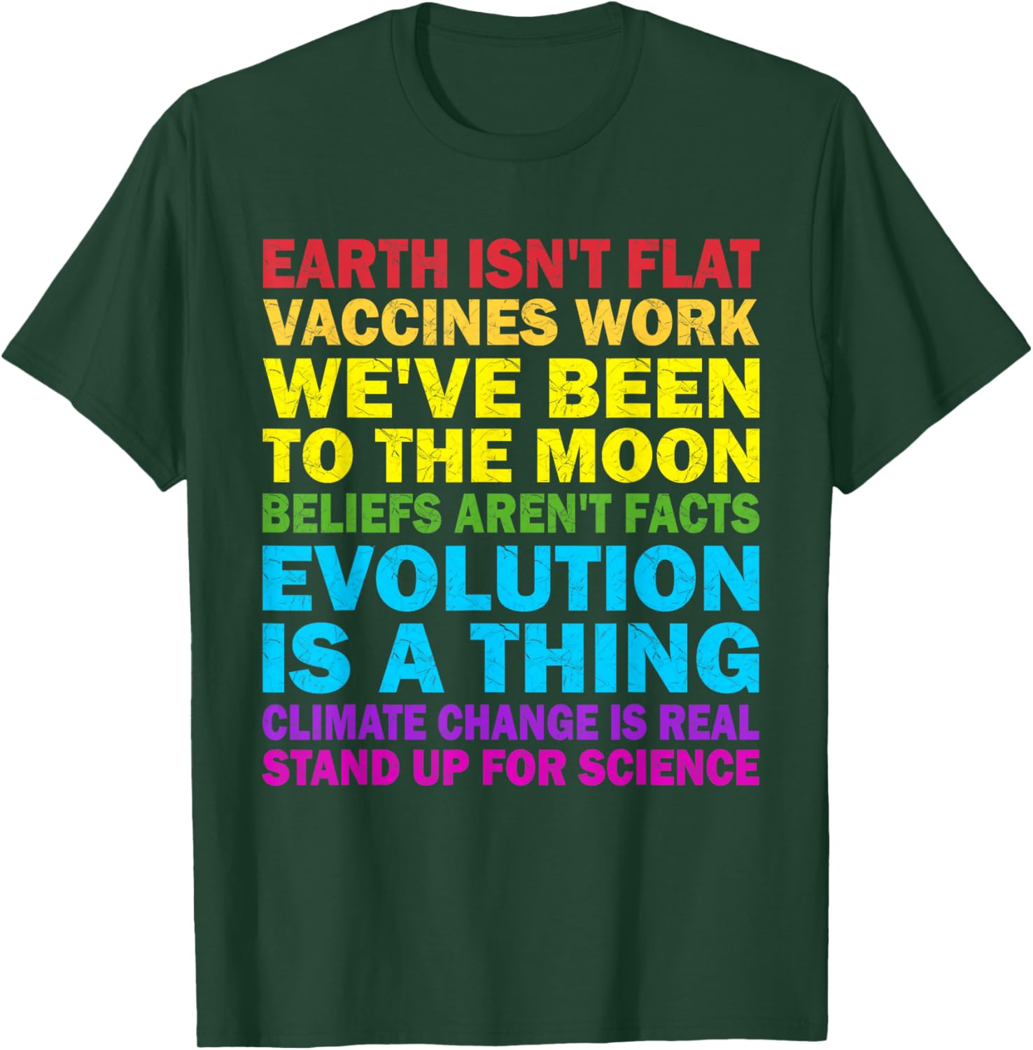 Support Science with a Colorful Bold Design T-Shirt for Everyone - 2