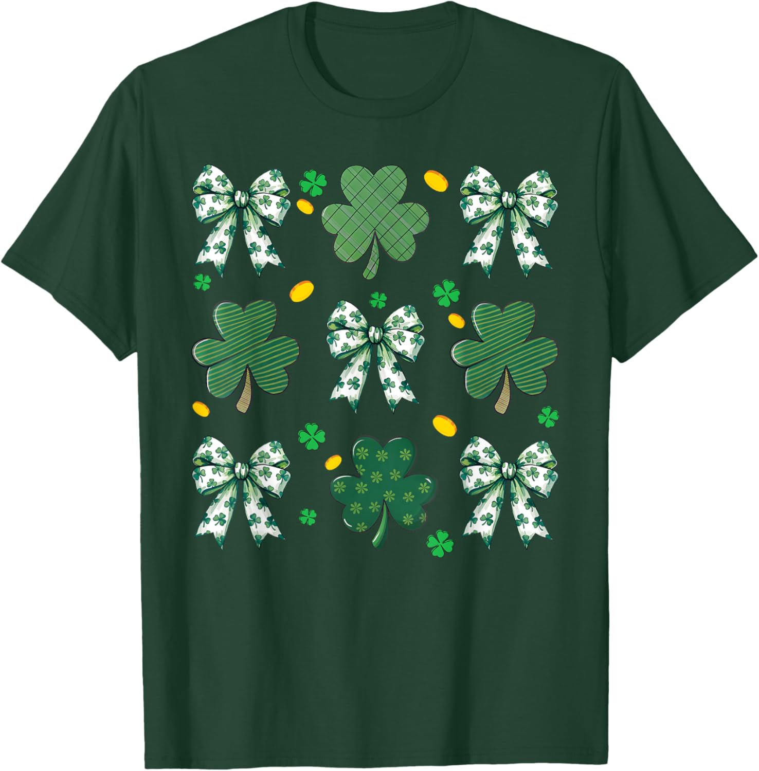 St. Patrick's Day Shamrock T-Shirt for Women - Fun Irish Girl Style - 16