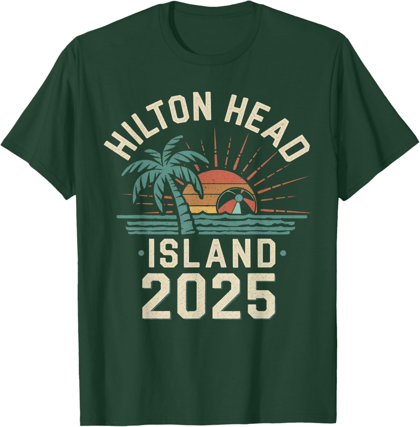 2025 Hilton Head Island Family Vacation T-Shirt for Friends and Fun - 1