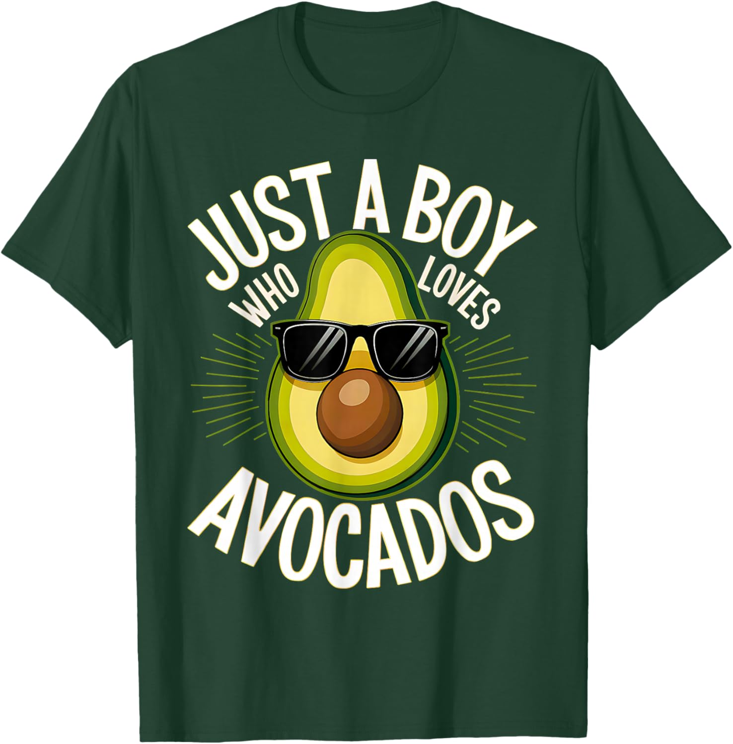 Cute Avocado Love T-Shirt for Boys and Toddlers - Fun Fruit Apparel - 5