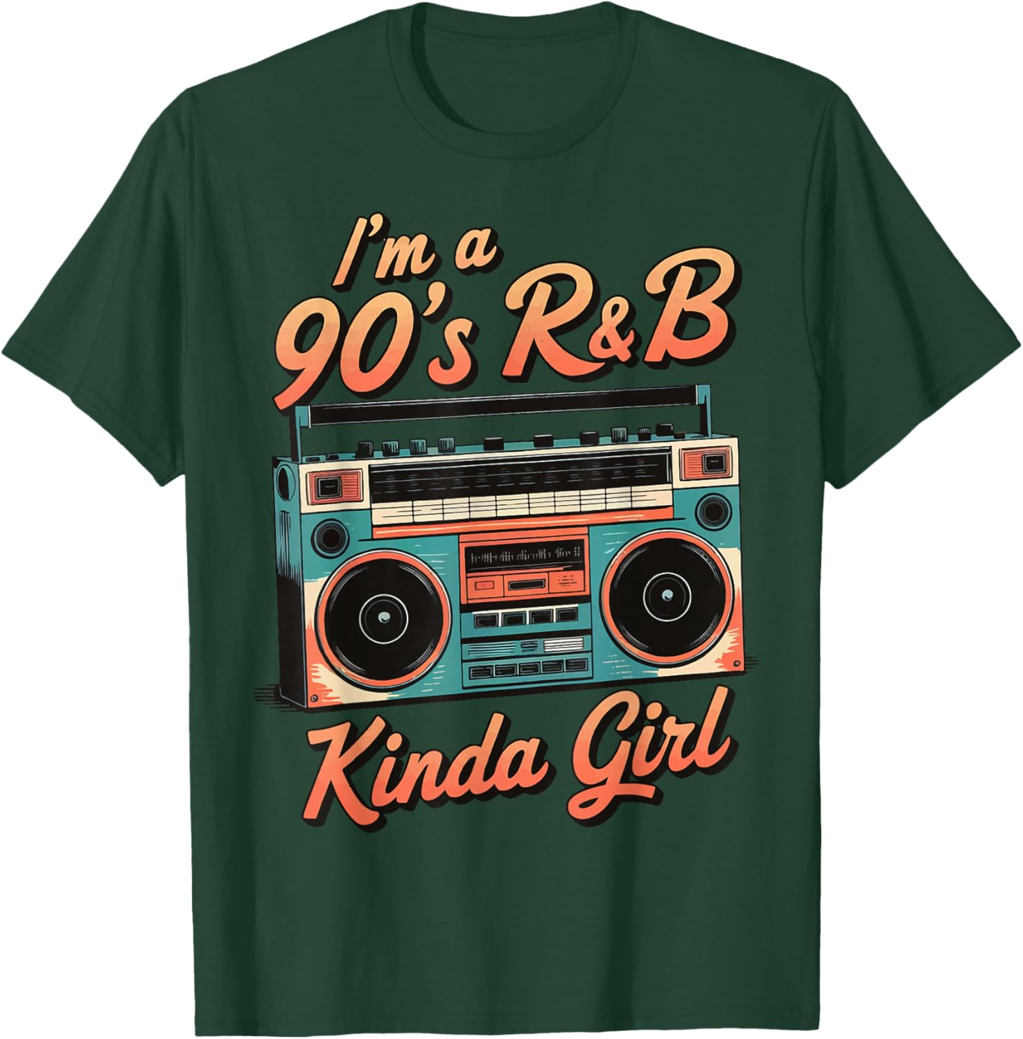 90's R&B Kinda Girl T-Shirt for Retro Fashion Lovers - 3