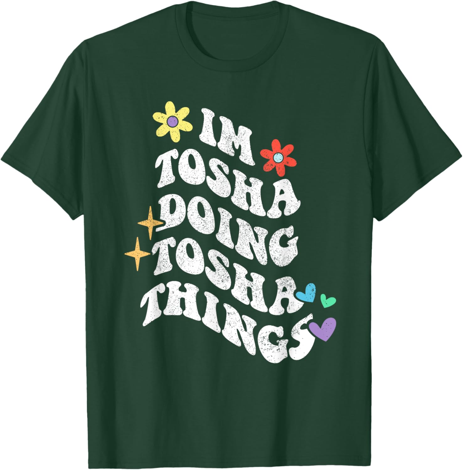 Retro Groovy T-Shirt for Moms Doing Tosha Things - Fun Mothers Day Gift - 20