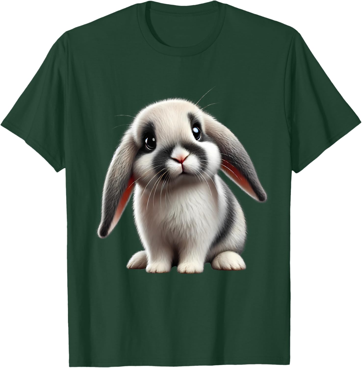 Cute Bunny T-Shirt for Kids and Women - Fun Rabbit Graphic Tee - 8