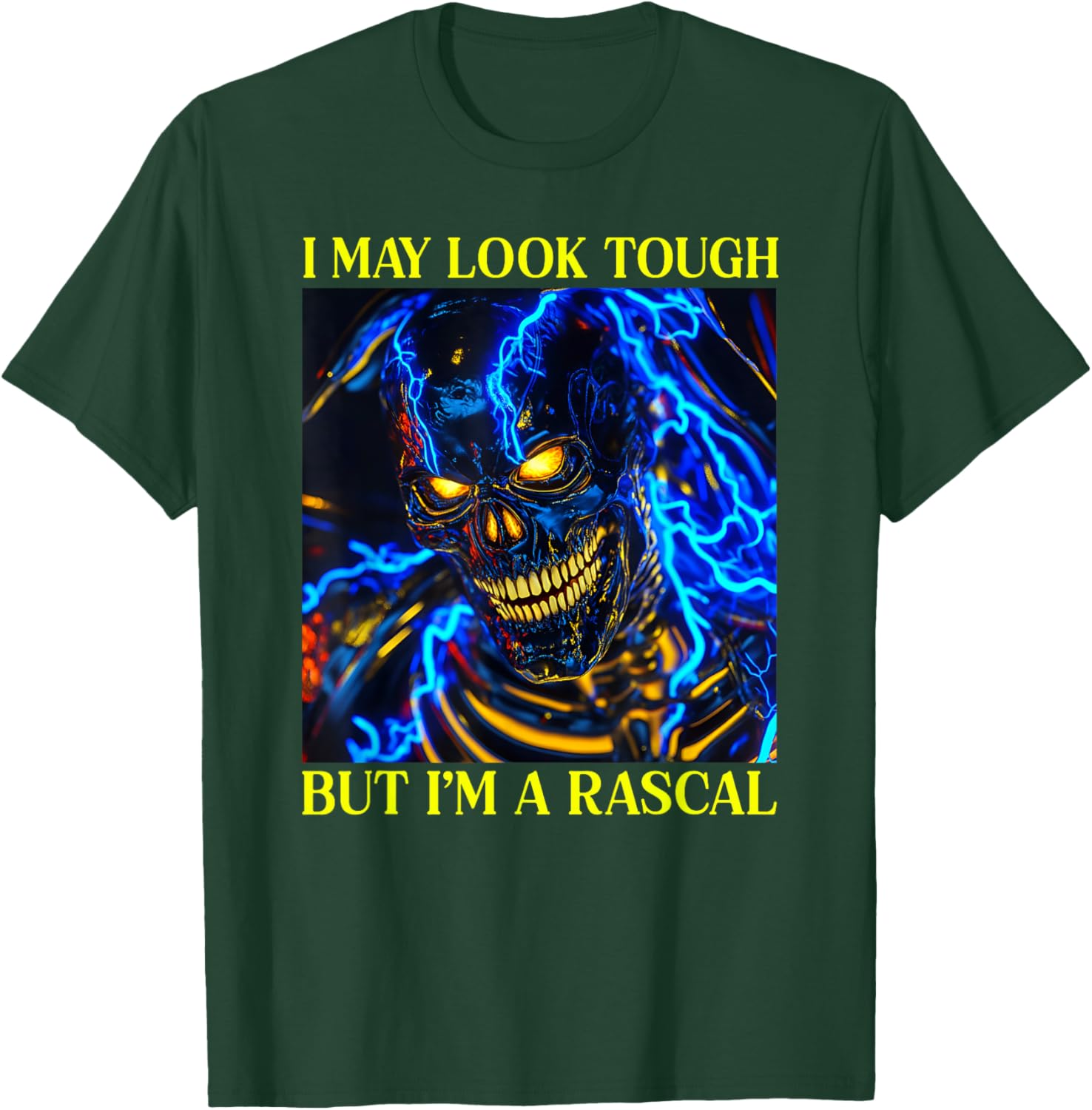 Funny Rascal Dank Meme Skeleton T-Shirt for Unique Style and Humor - 4