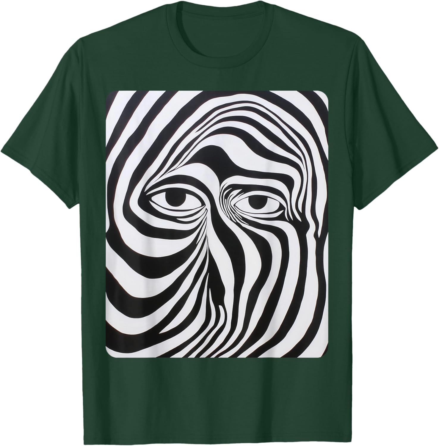 Stylish Eyes White and Black Designer T-Shirt for Trendy Fashion Lovers - 14