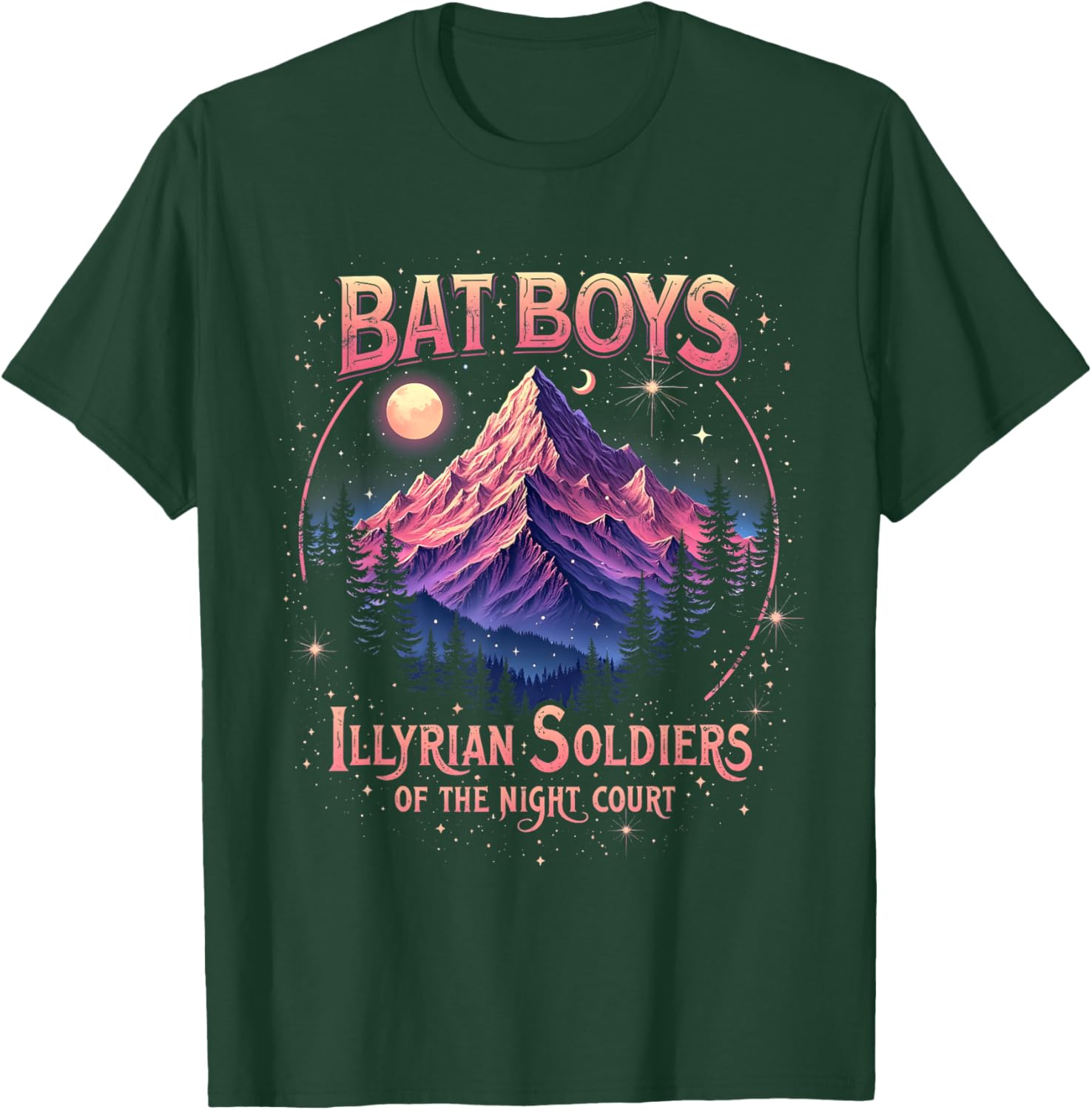 Bat Boys Night Court Bookish T-Shirt for Mountain Nesta Fans - 9