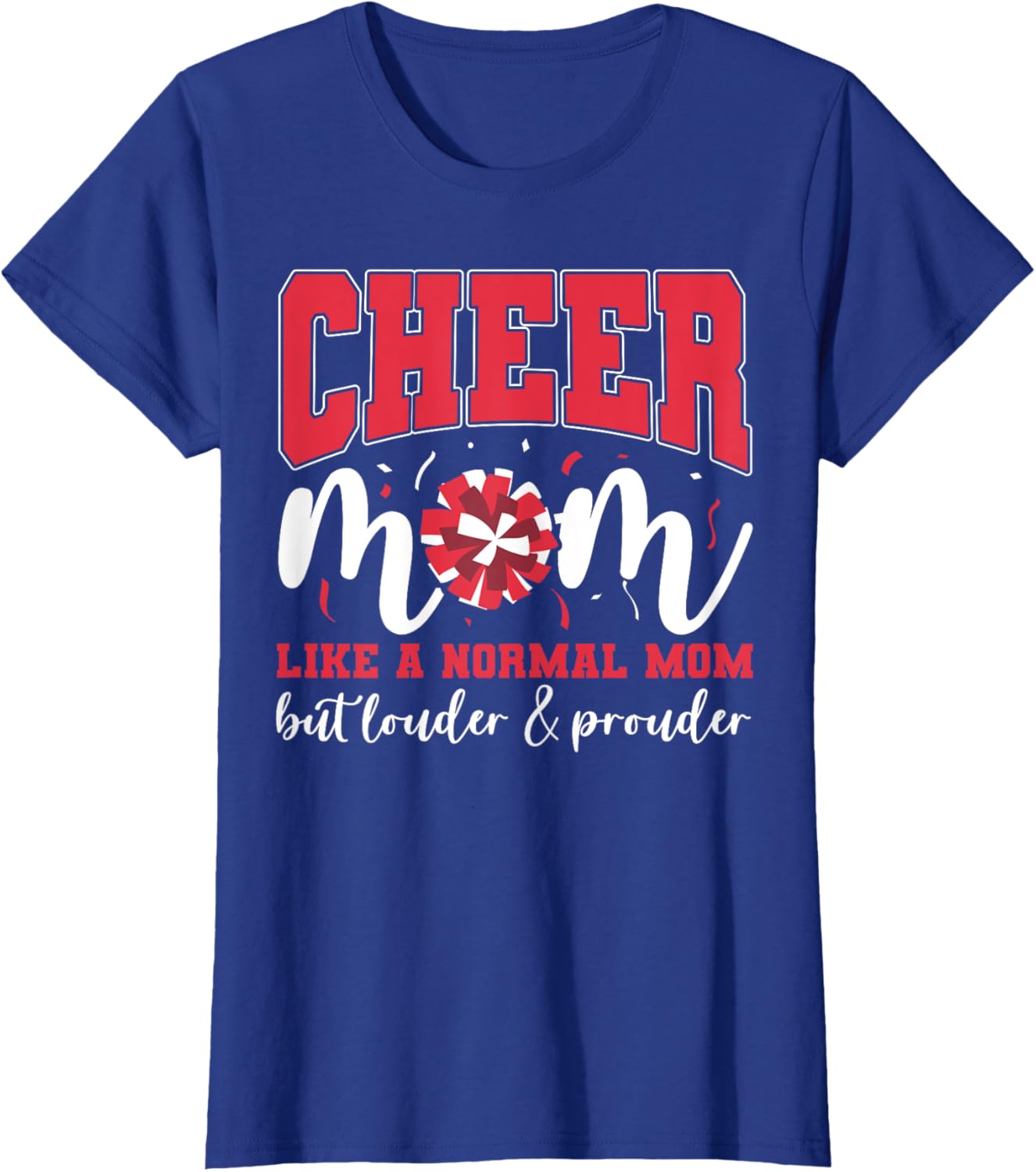 Cheer Mom T-Shirt Perfect for Supportive Moms on Game Day - 5