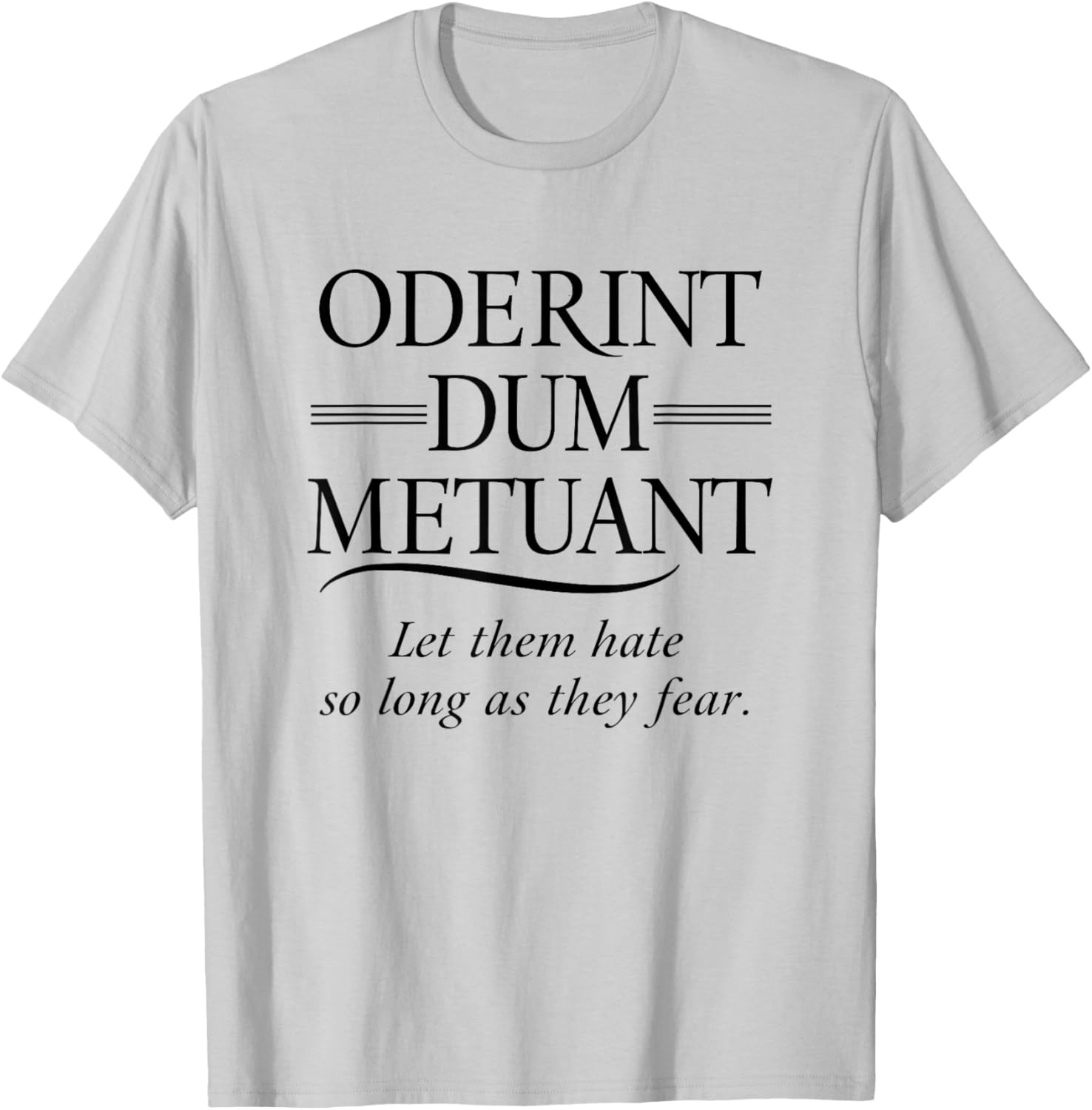 Classic Latin Phrase T-Shirt with Inspiring Roman Quote for Everyone - 3