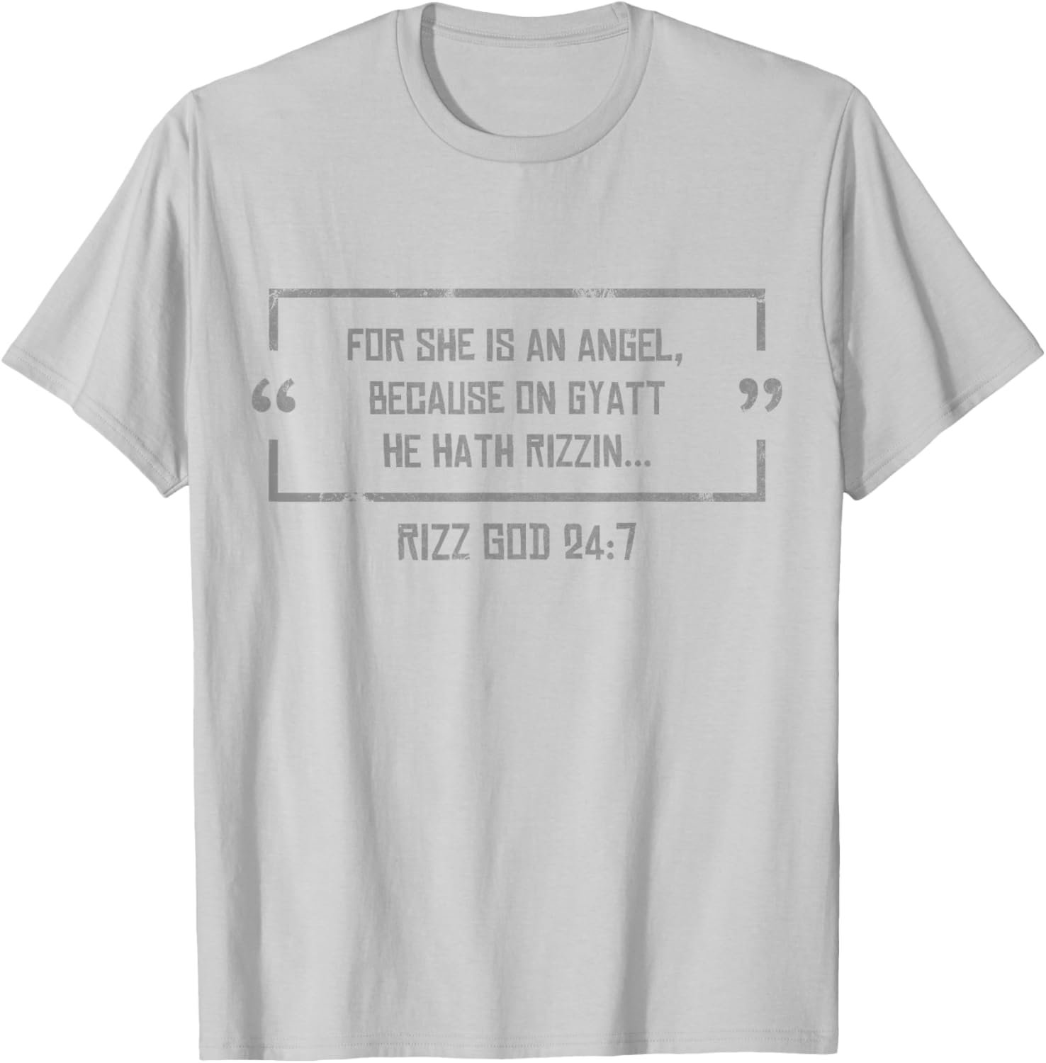 Rizz God T-Shirt - Funny Meme Design for Charisma Lovers - 14