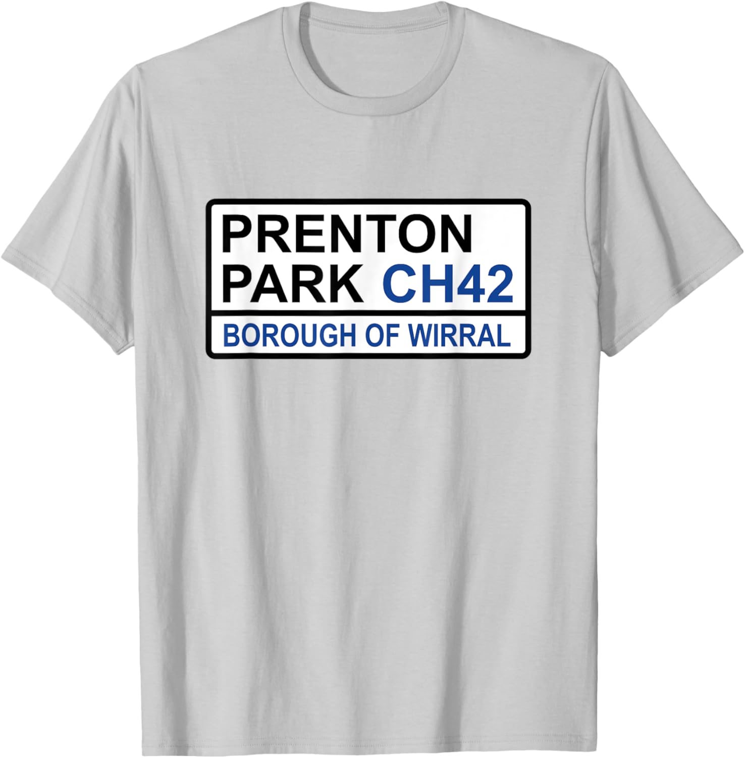 Tranmere Rovers Prenton Park Street Sign T-Shirt for Fans and Style - 4