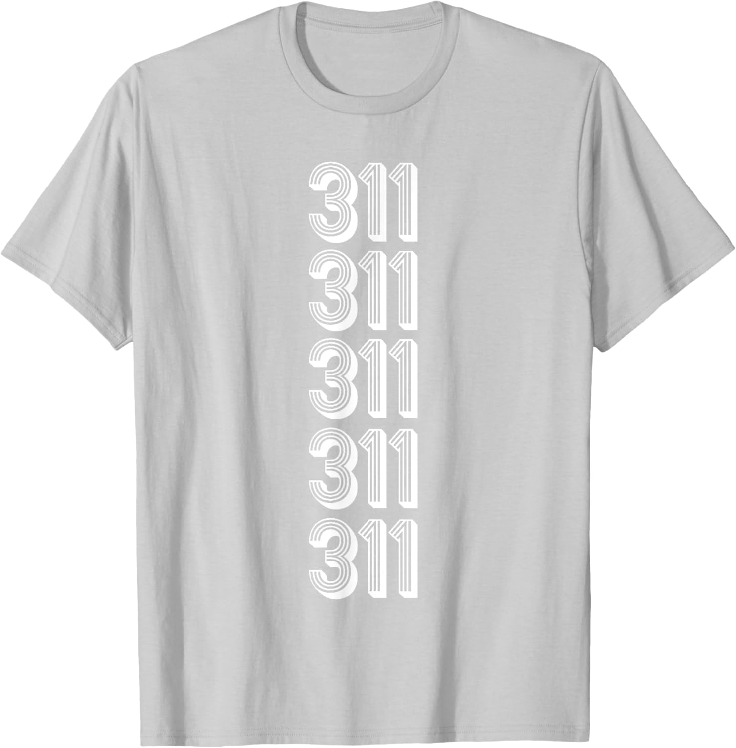 311 Area Code Chicago T-Shirt for Trendy City Lovers and Travelers - 15