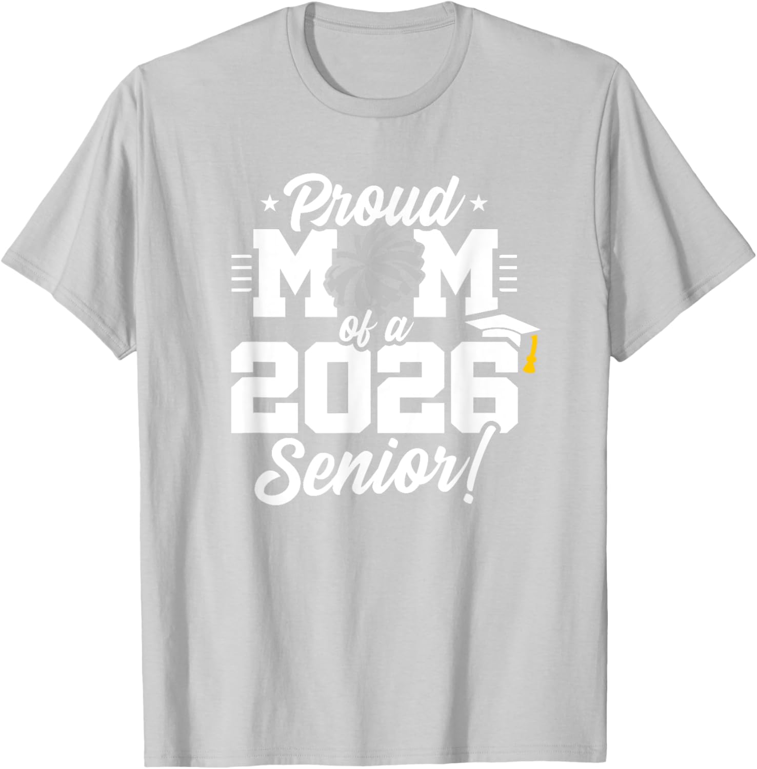 Class of 2026 Senior Cheerleader T-Shirt for Cheer Moms and Fans - 8