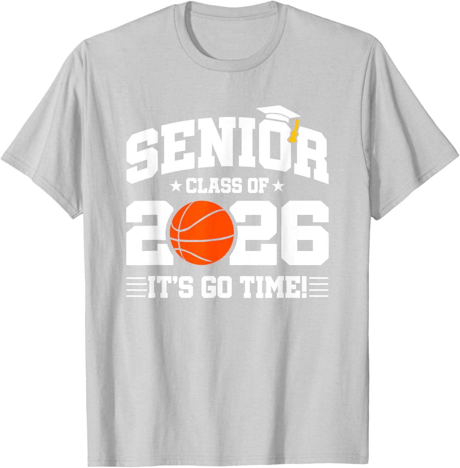 Class of 2026 Senior Year Basketball Player T-Shirt for Basketball Fans - 23