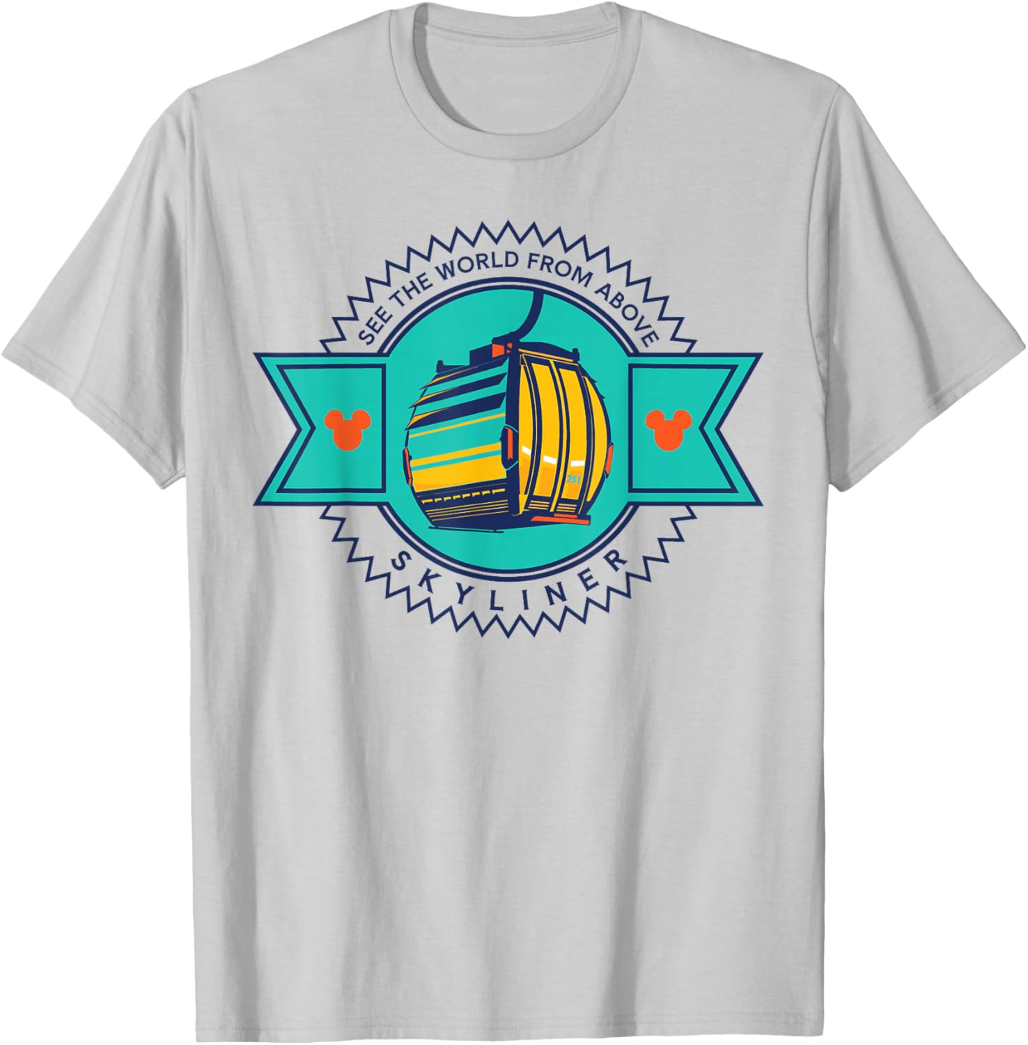 Skyliner Mouse Ears Theme Park T-Shirt for a Magical Vacation Adventure - 14