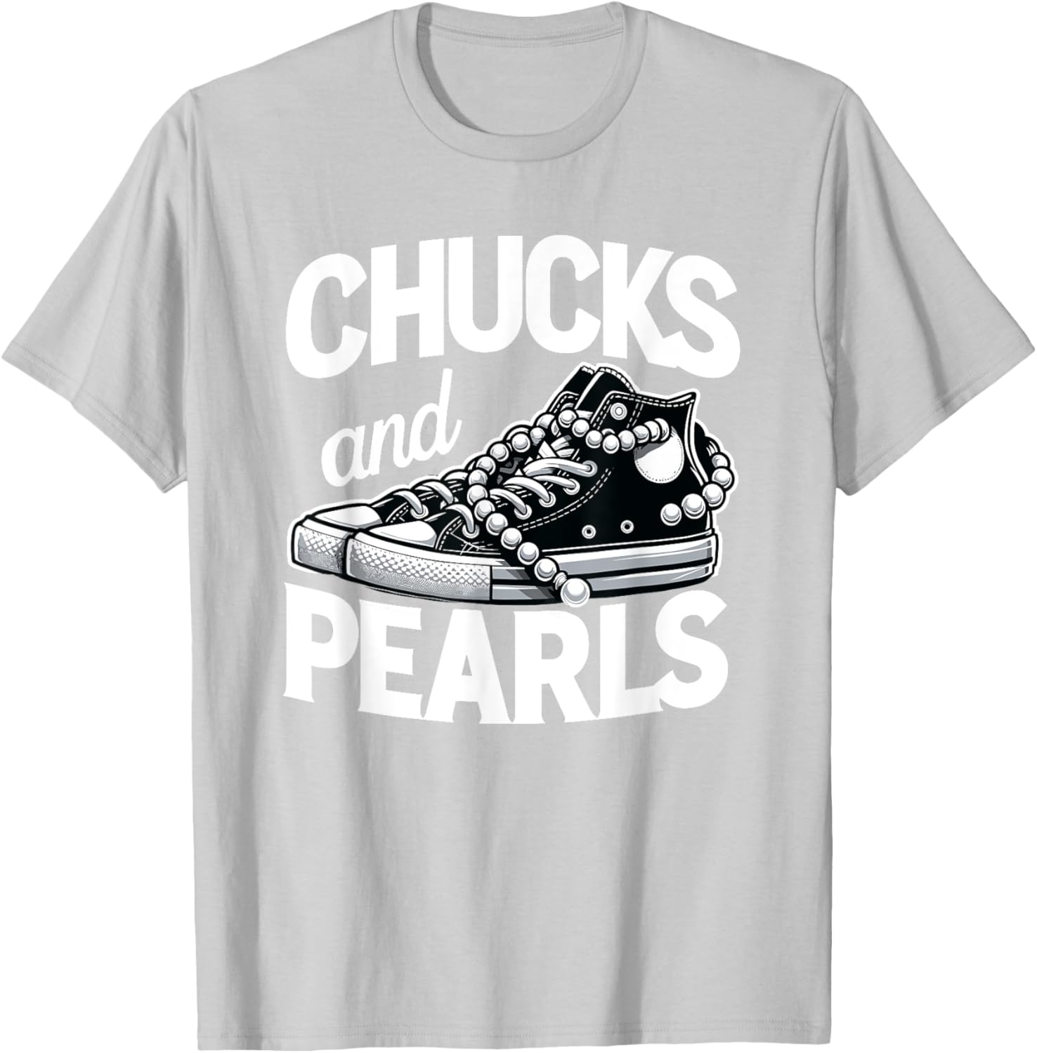 Chucks Cute Women's Pearl T-Shirt for Stylish Comfort and Elegance - 7