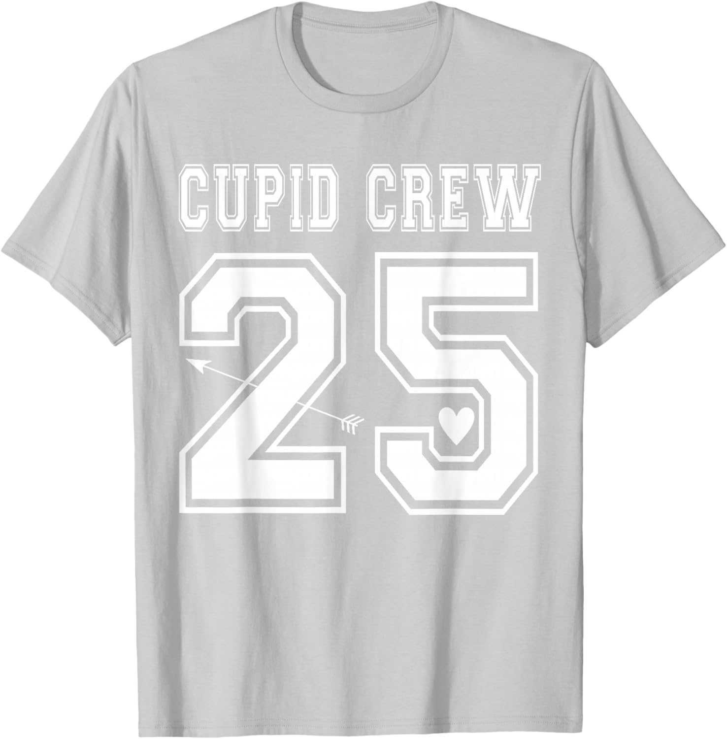 Cupid Crew 2025 Valentine's Day Love Sports Jersey Style T-Shirt - 6