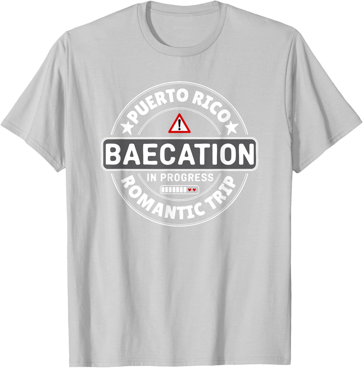 Couples Matching 1st Puerto Rico Baecation Romantic Travel T-Shirt - 16