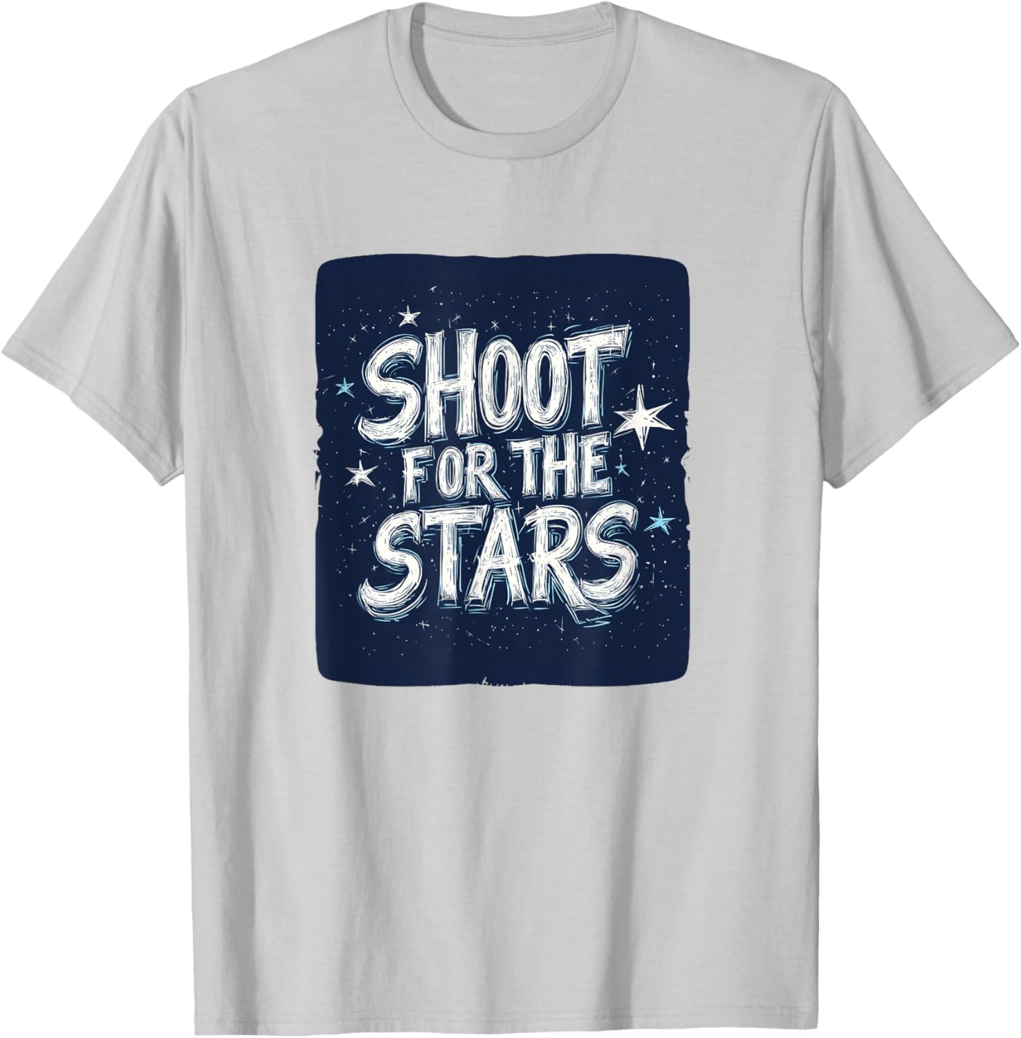 Awesome Shoot for the Stars Statement T-Shirt for Trendy Style - 8