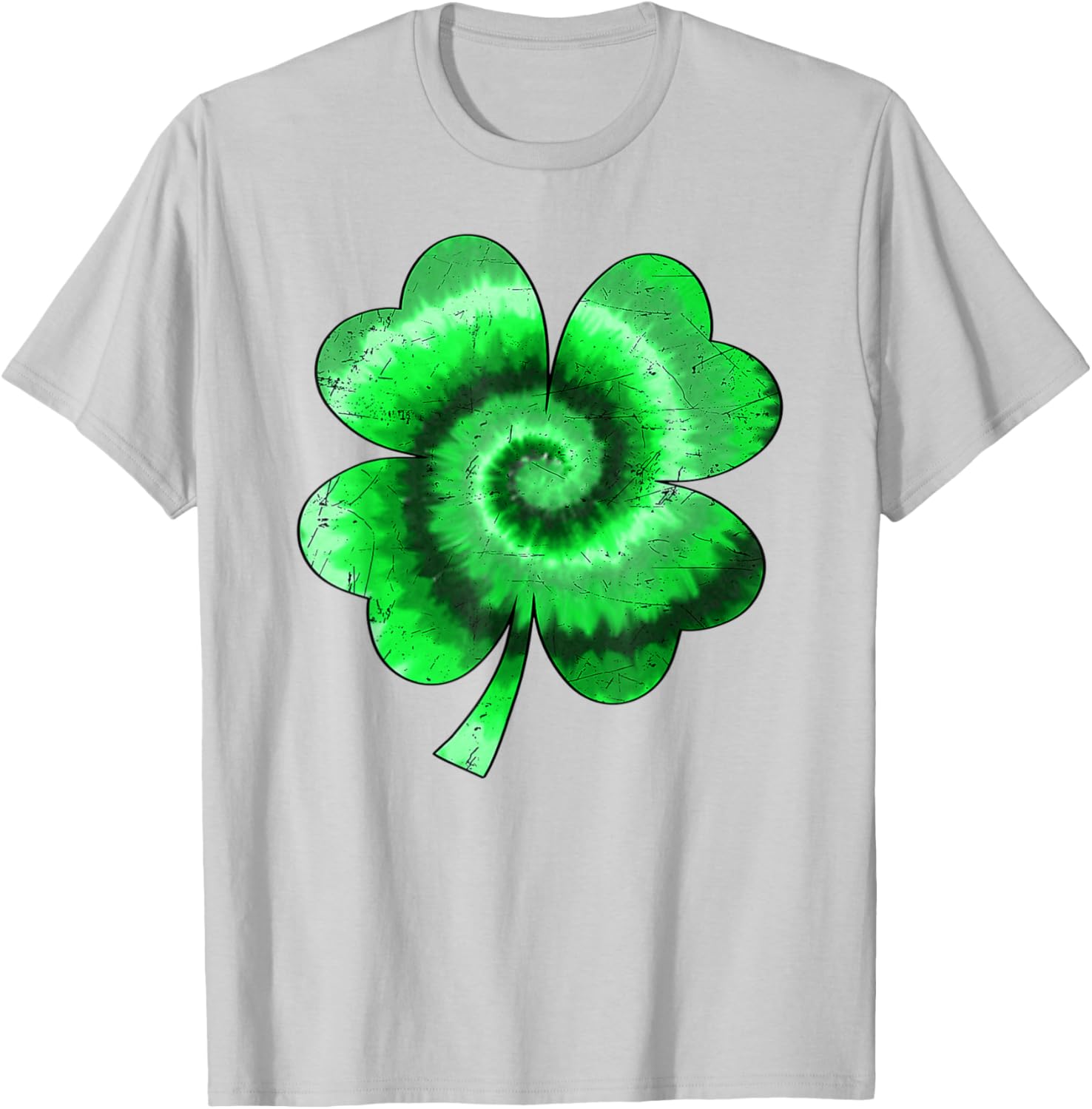 Tie Dye Shamrock T-Shirt for St Patrick's Day - Fun for All Ages - 24