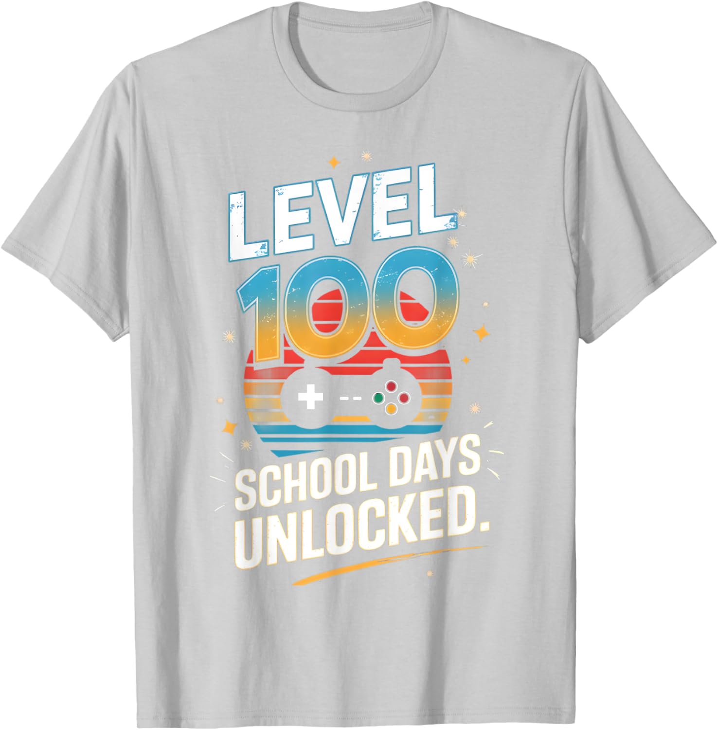 100 Days of School Unlocked T-Shirt Fun Gift for Students and Kids - 29