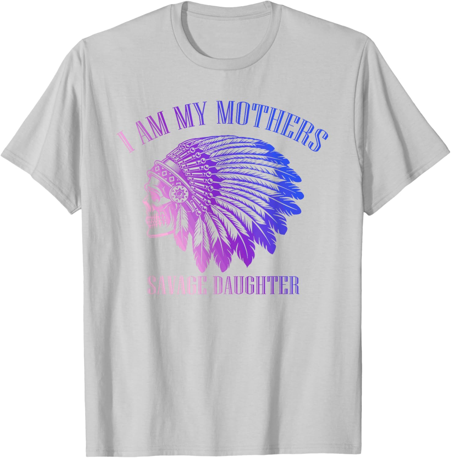 Savage Daughter Apache Skull T-Shirt for Bold Mother-Daughter Style - 17