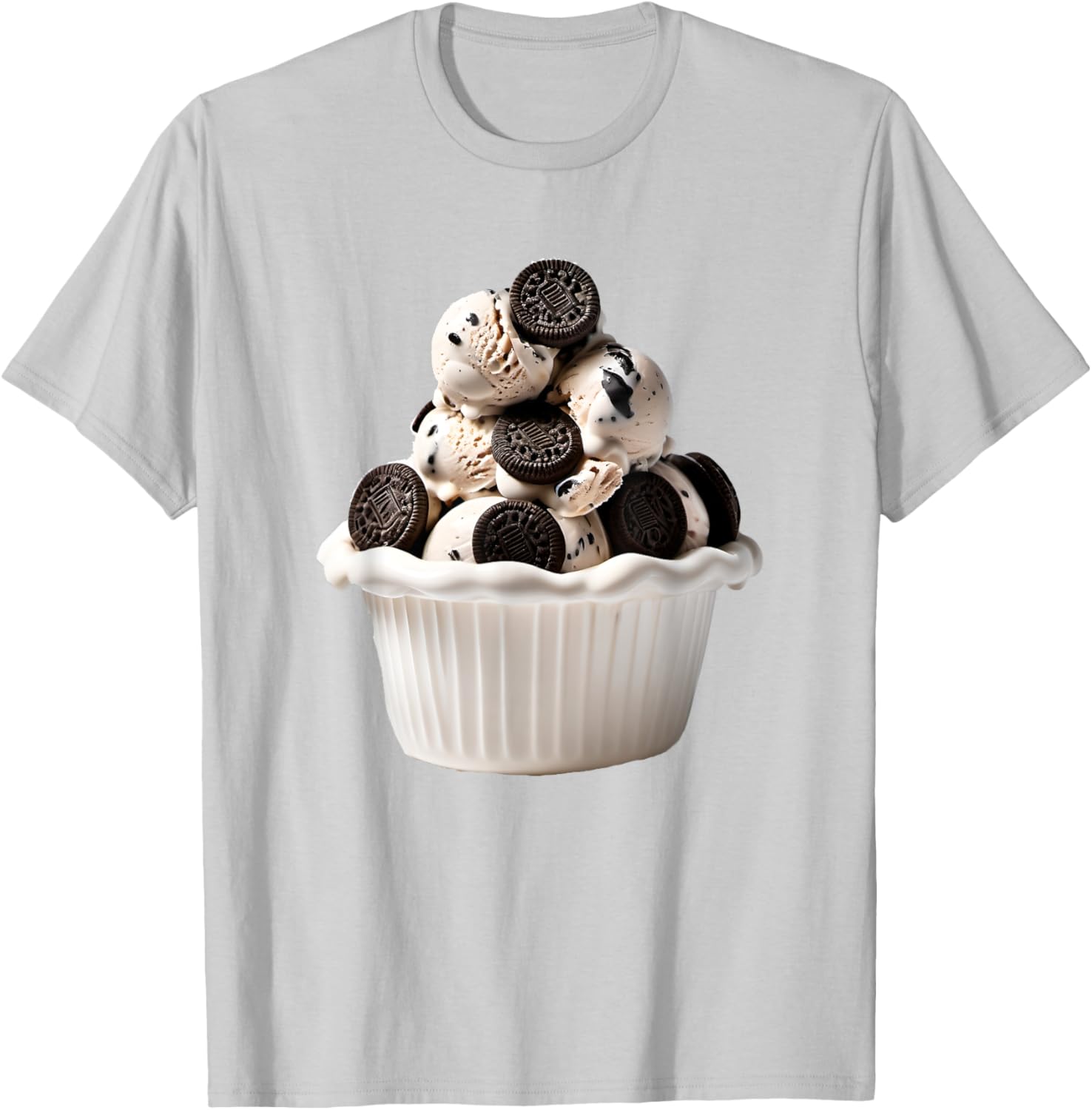 Cookies and Cream Ice Cream T-Shirt for Ice Cream Lovers and Fun Gifts - 25