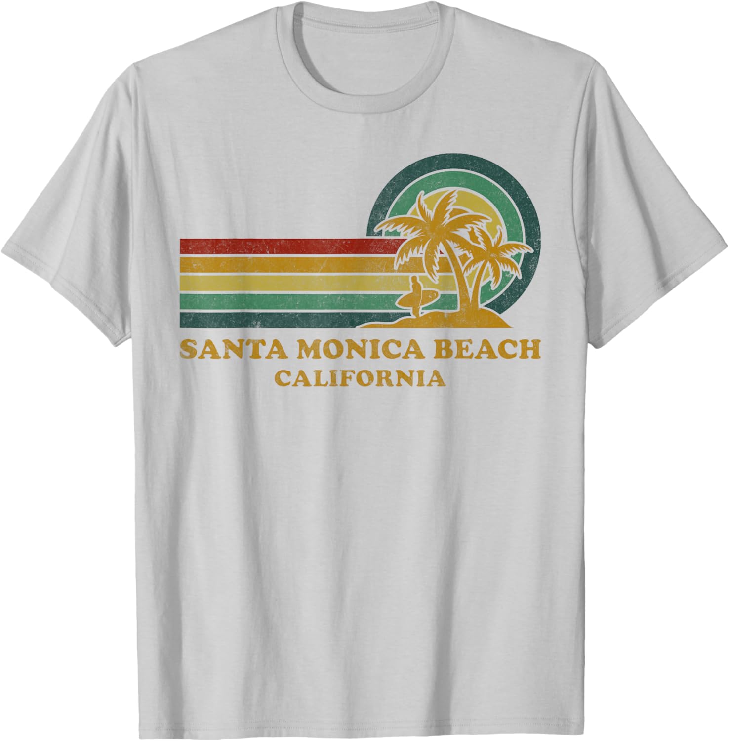 Santa Monica Beach Family Summer Vacation T-Shirt for Fun Days Out - 2