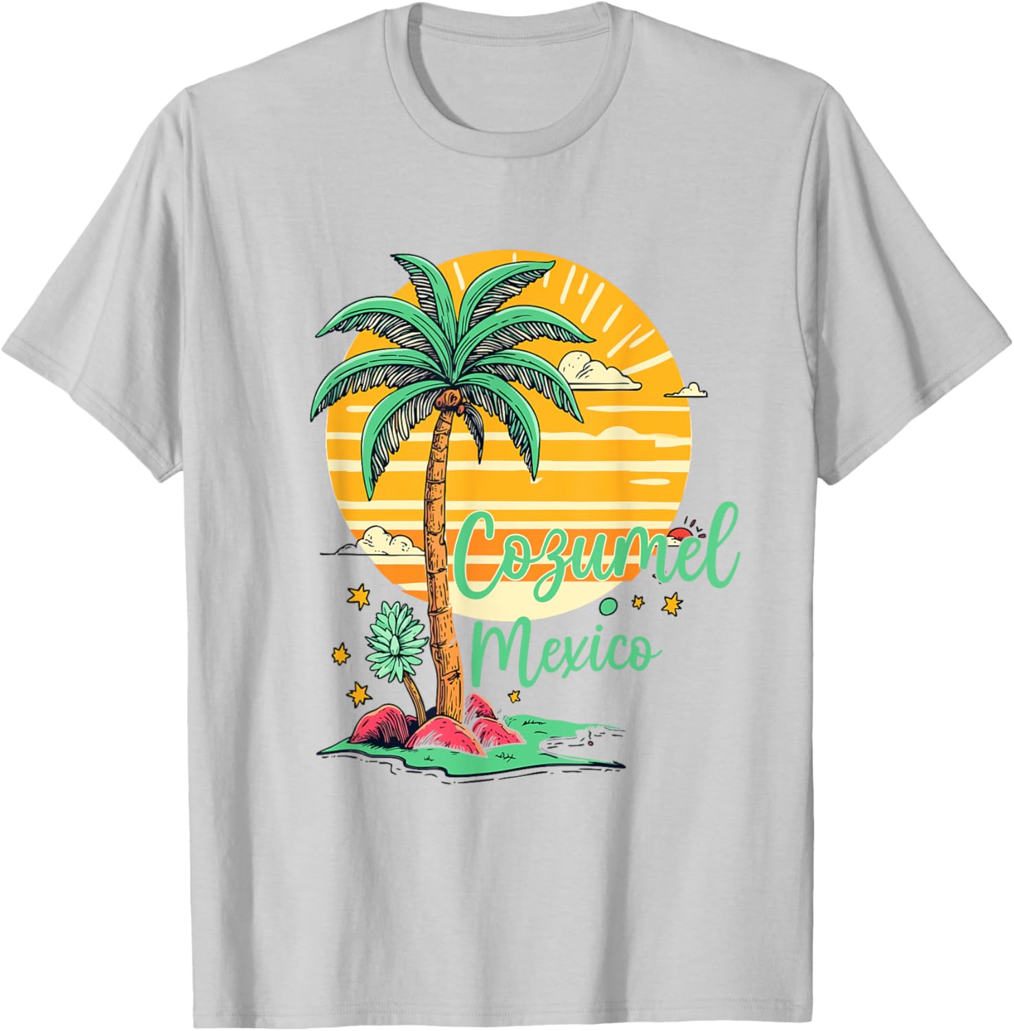 Cozumel Mexico Souvenir T-Shirt for Men and Women - Vacation Reminder Apparel - 5