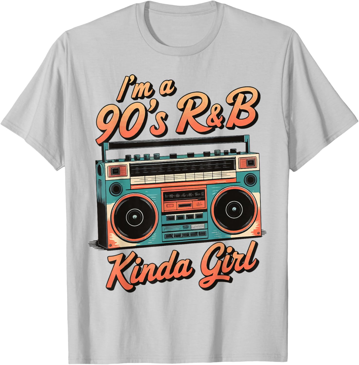 90's R&B Kinda Girl T-Shirt for Retro Fashion Lovers - 4