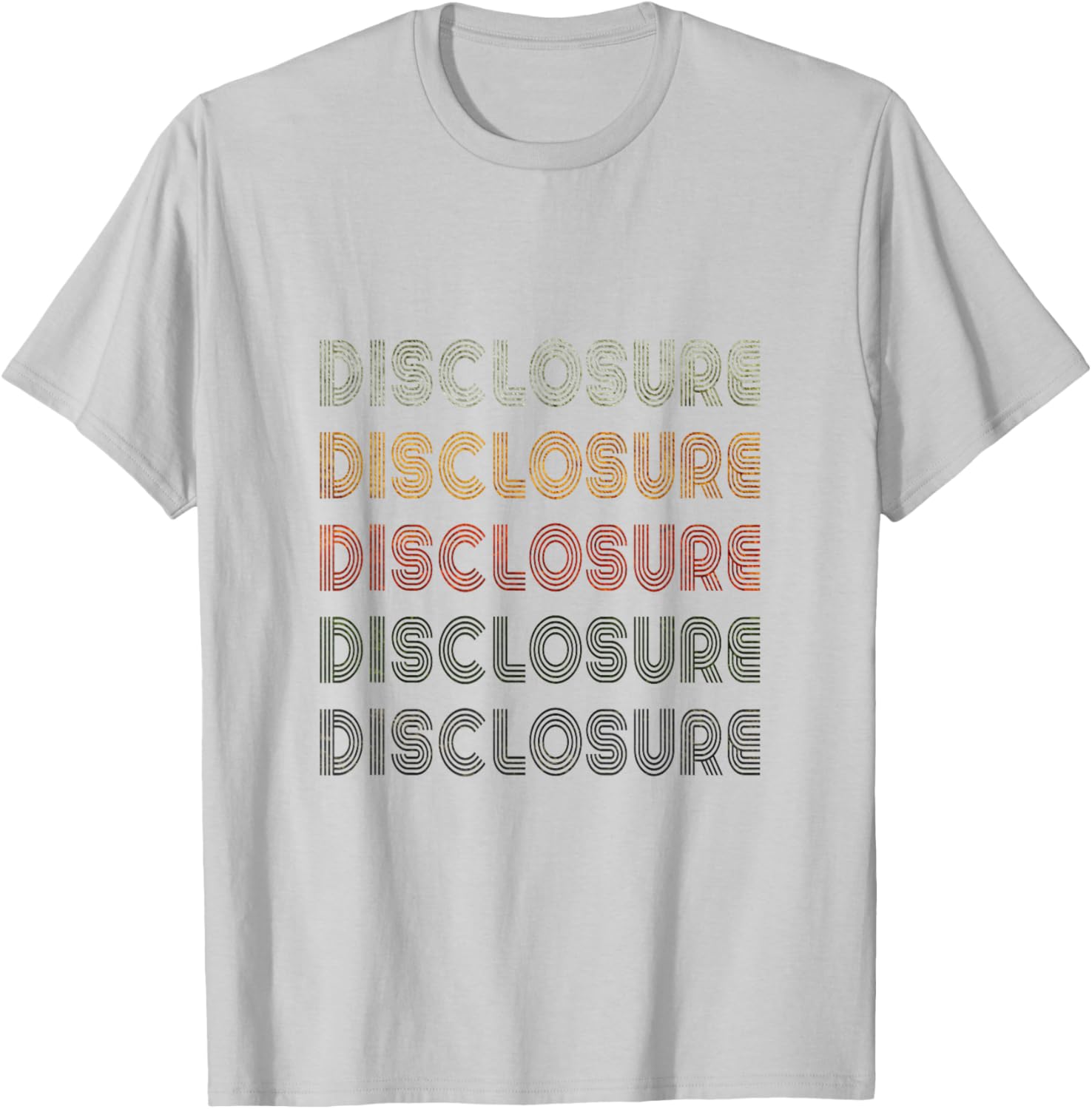 Vintage Love Heart Disclosure Grunge Black T-Shirt for Trendy Style - 1