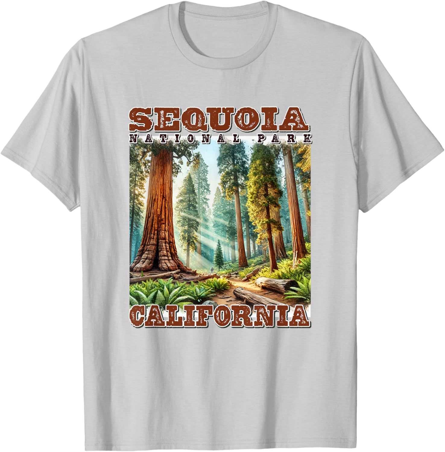 Vintage Sequoia National Camping T-Shirt for Nature Lovers and Adventurers - 5